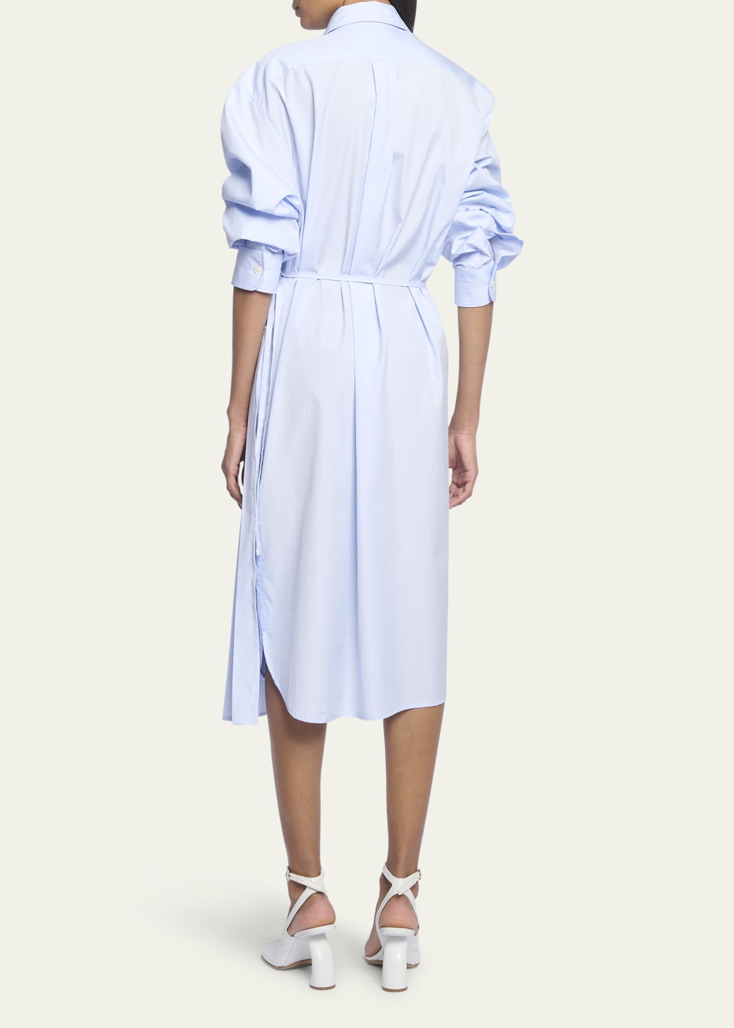 Dries Van Noten Dola Asymmetric Pleated Midi Dress Bergdorf Goodman