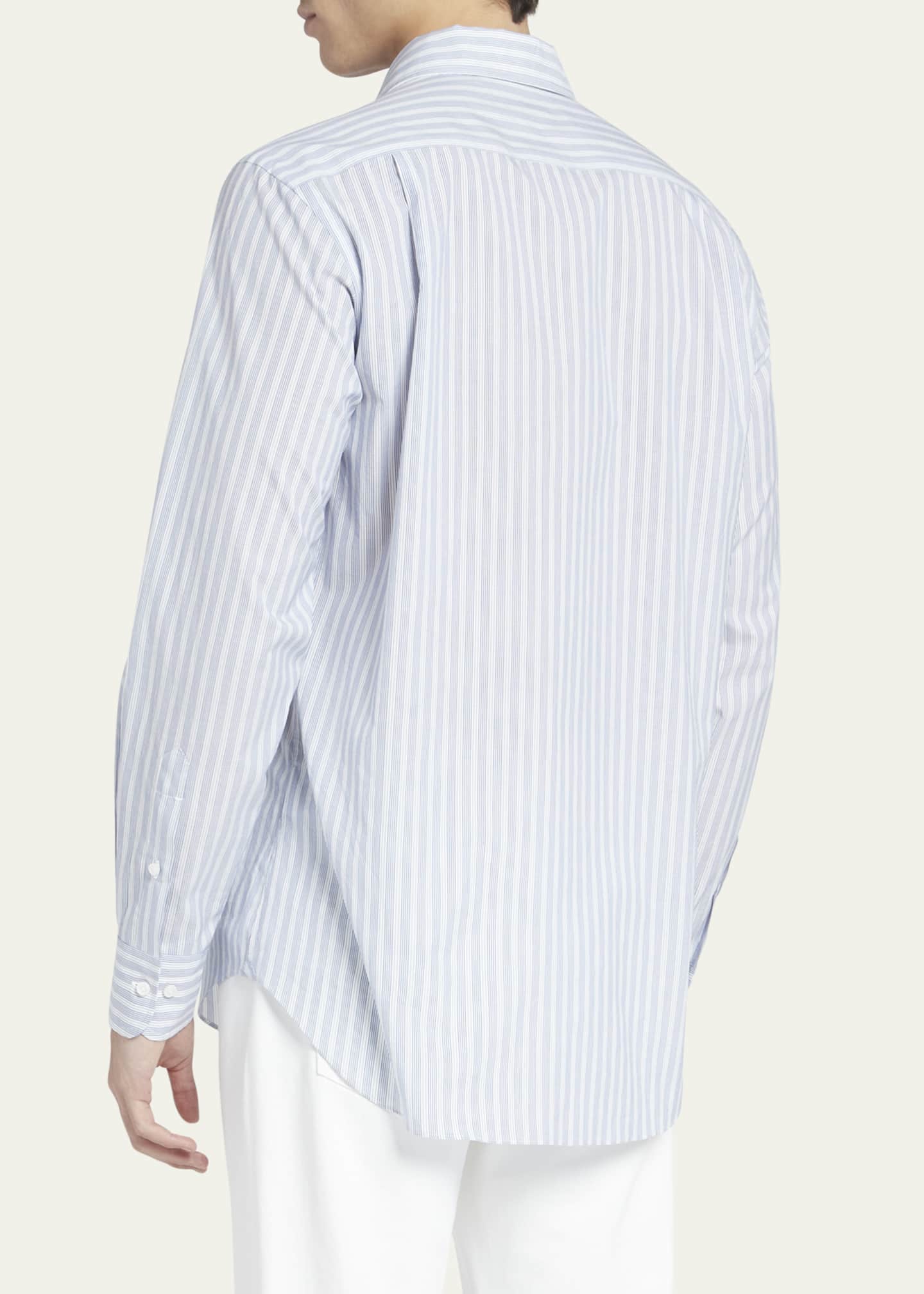 人気大割引 Loro Piana ロロピアーナ コットン100% シャツ ブルー 