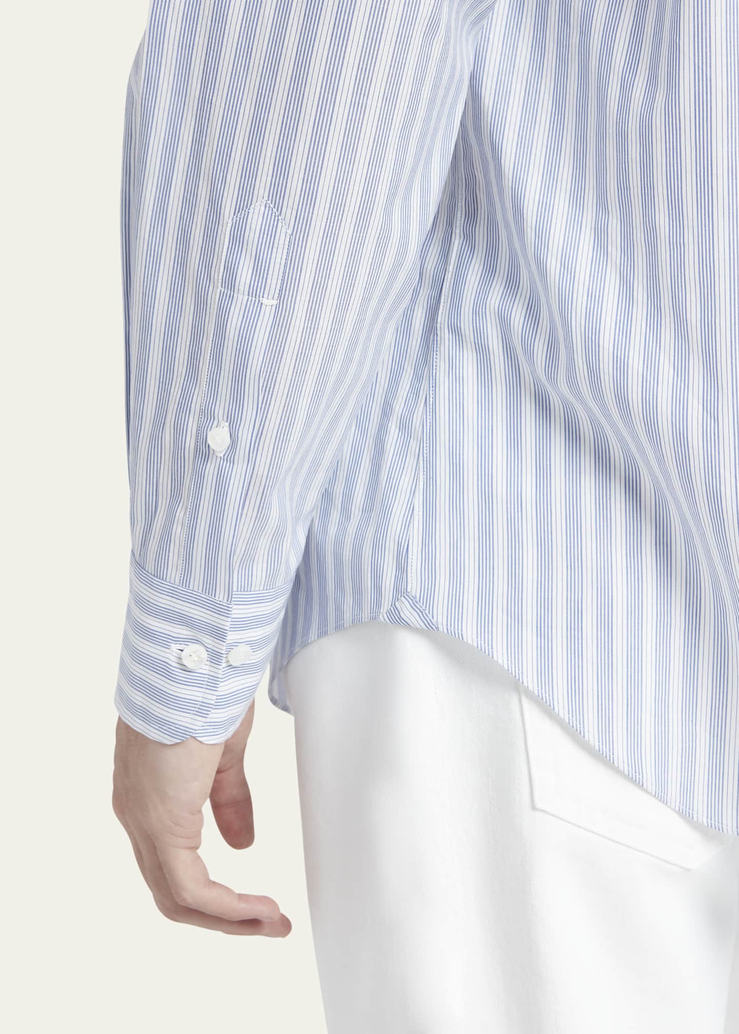 ロロ・ピアーナ ストライプシャツ Loro Piana ITALY