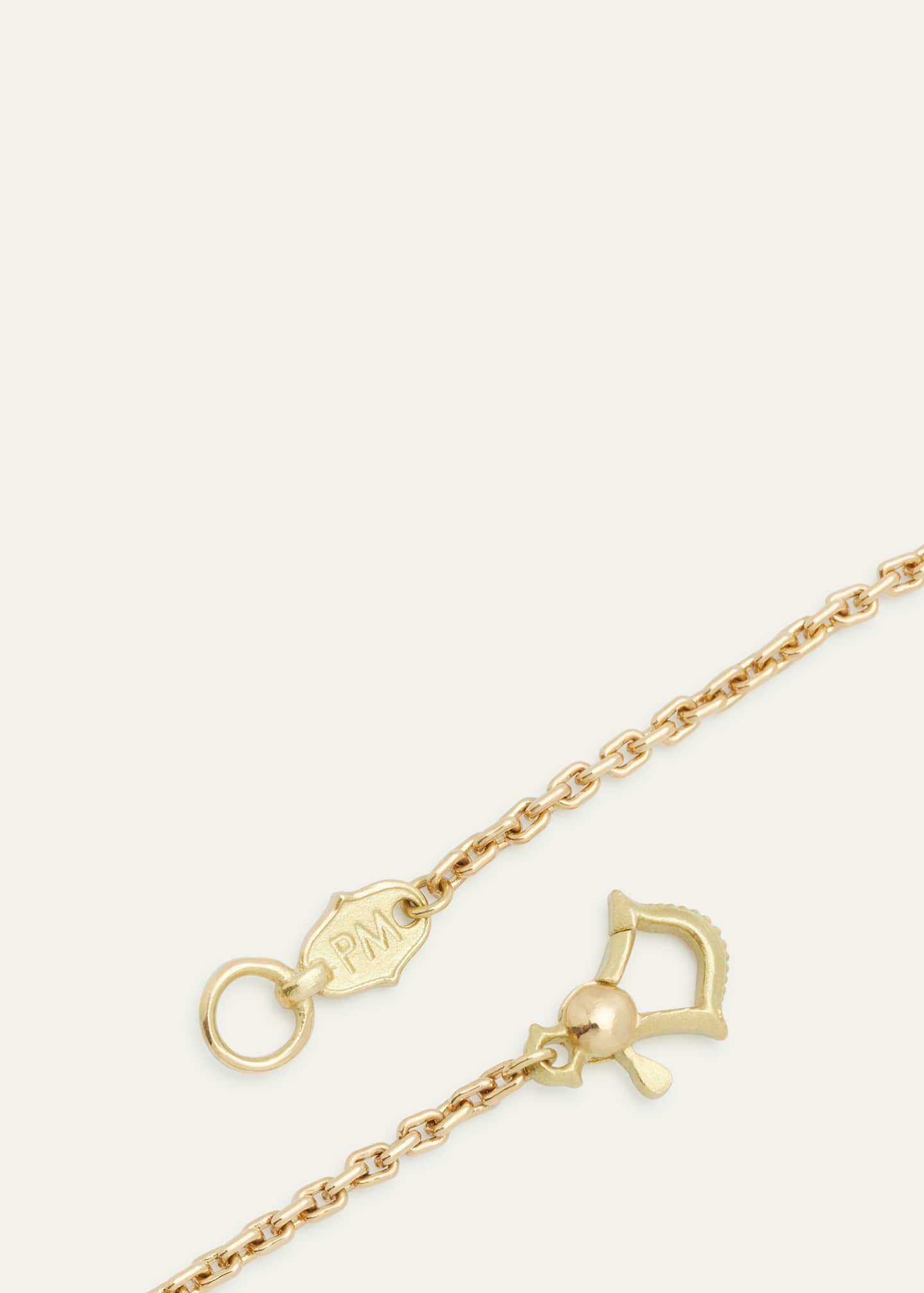 Paul Morelli #1 18K Meditation Bell Pendant, 10mm Image 4 of 4