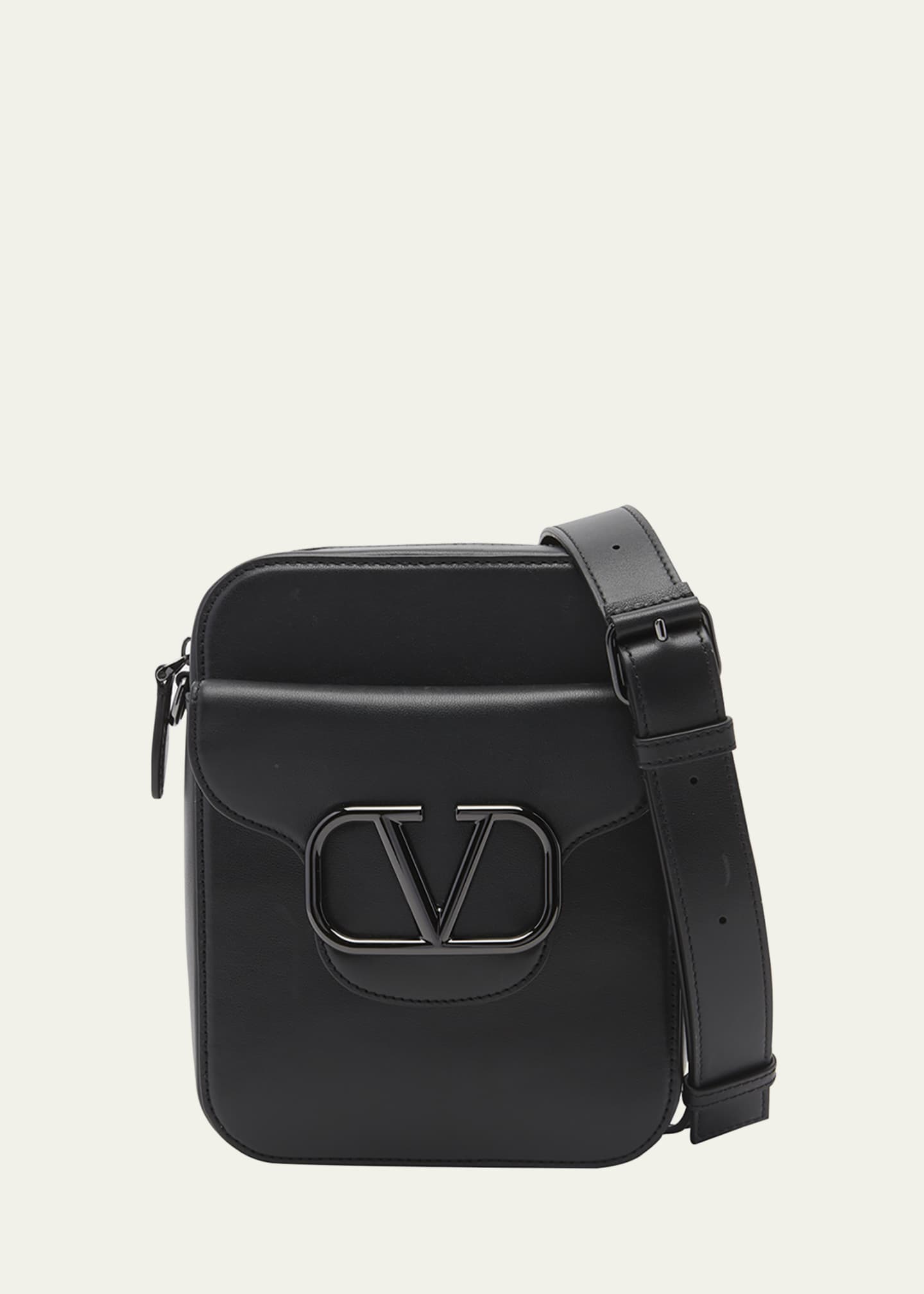 Valentino Garavani VLOGO - Crossbody bag for Man - Black