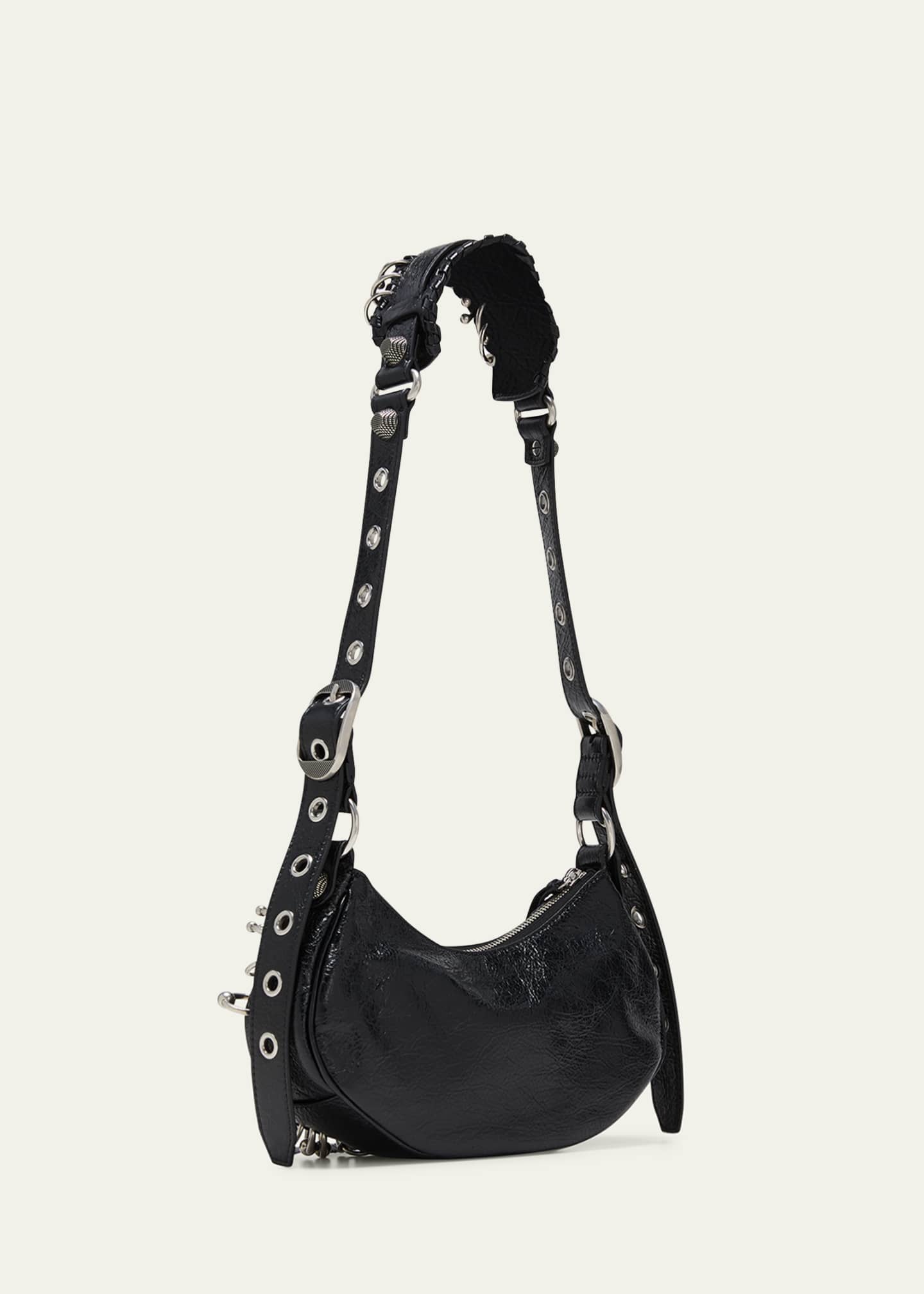 Balenciaga Le Cagole XS Piercing Leather Shoulder Bag - Bergdorf Goodman