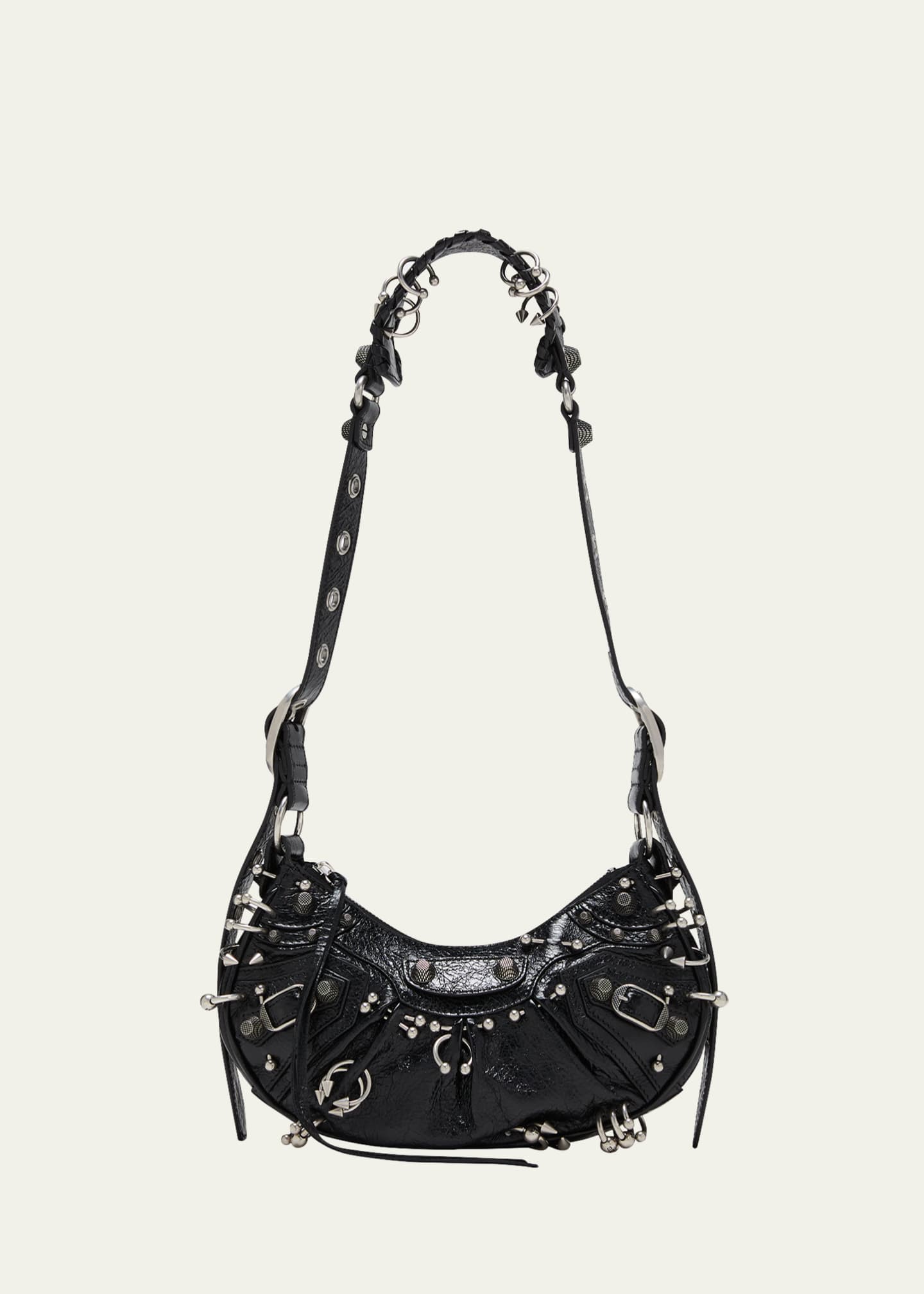 Balenciaga Le Cagole XS Piercing Leather Shoulder Bag - Bergdorf Goodman