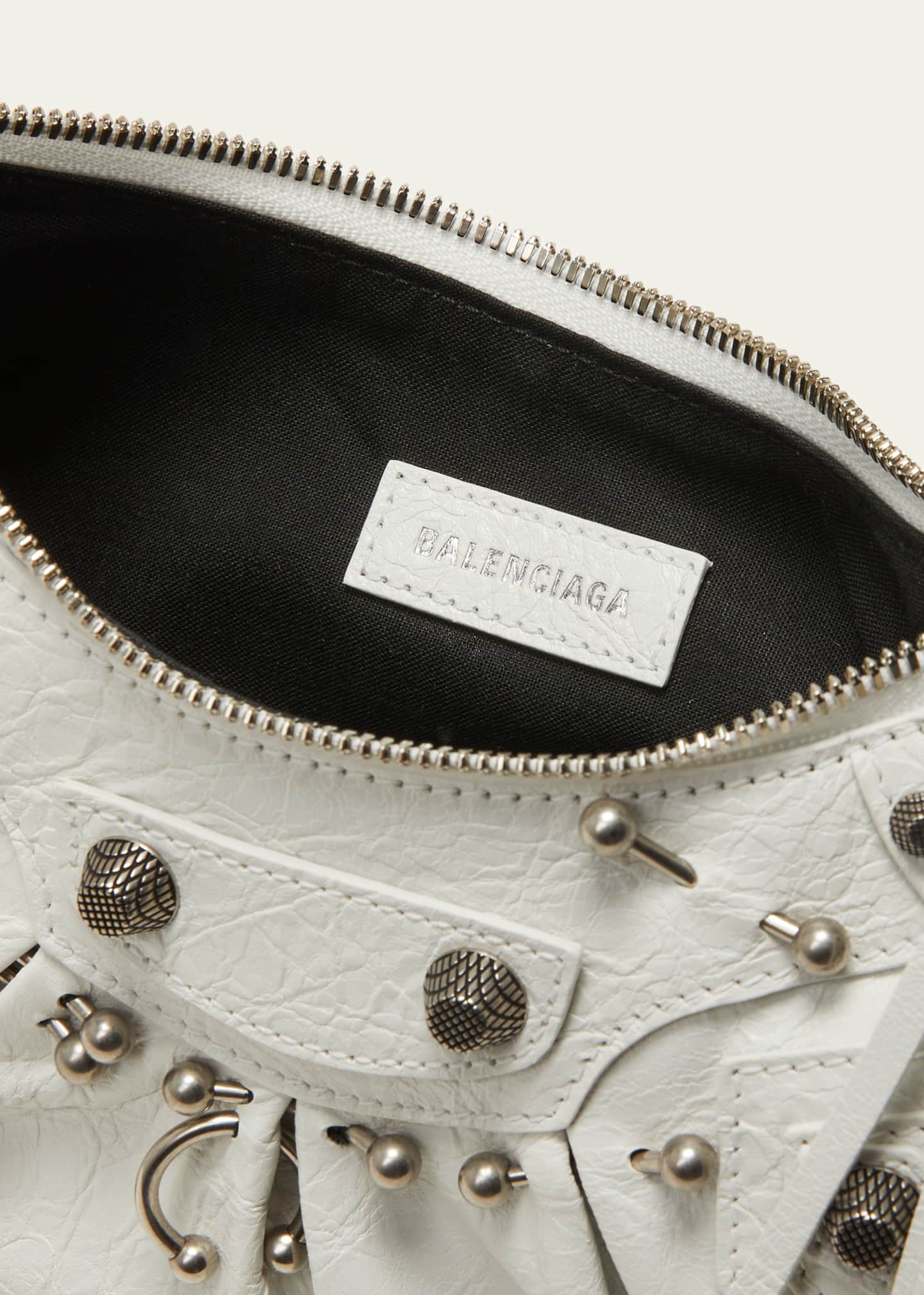 Balenciaga Le Cagole XS Piercing Leather Shoulder Bag Image 4 of 5