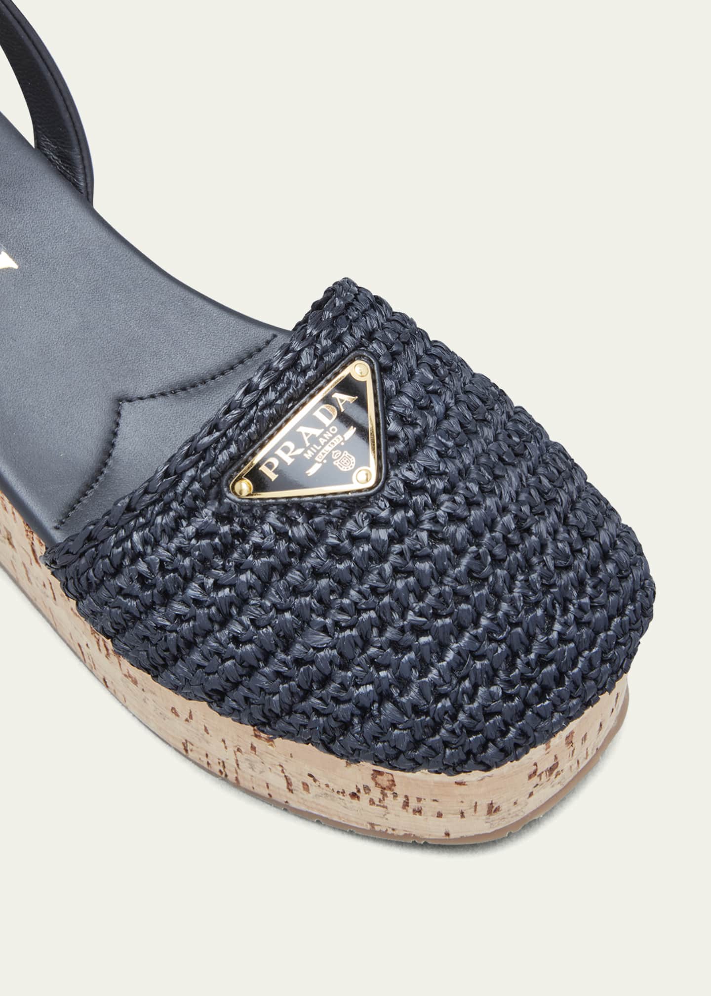 Prada espadrille sandals discount