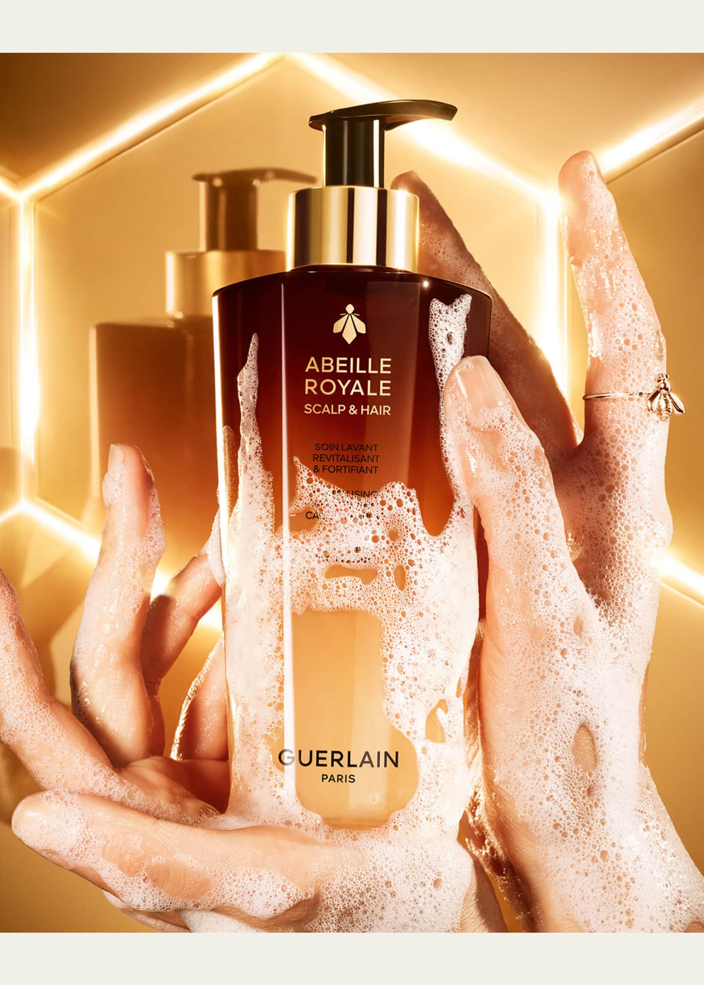 Guerlain Abeille Royale Revitalizing & Fortifying Care Shampoo, 9.8 oz. Image 2 of 2