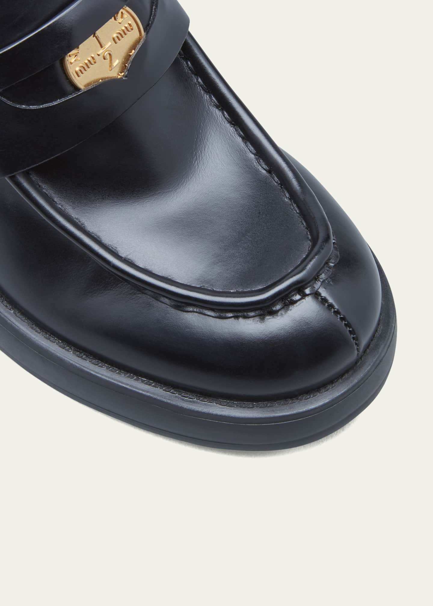 Miu miu moccasins 2025