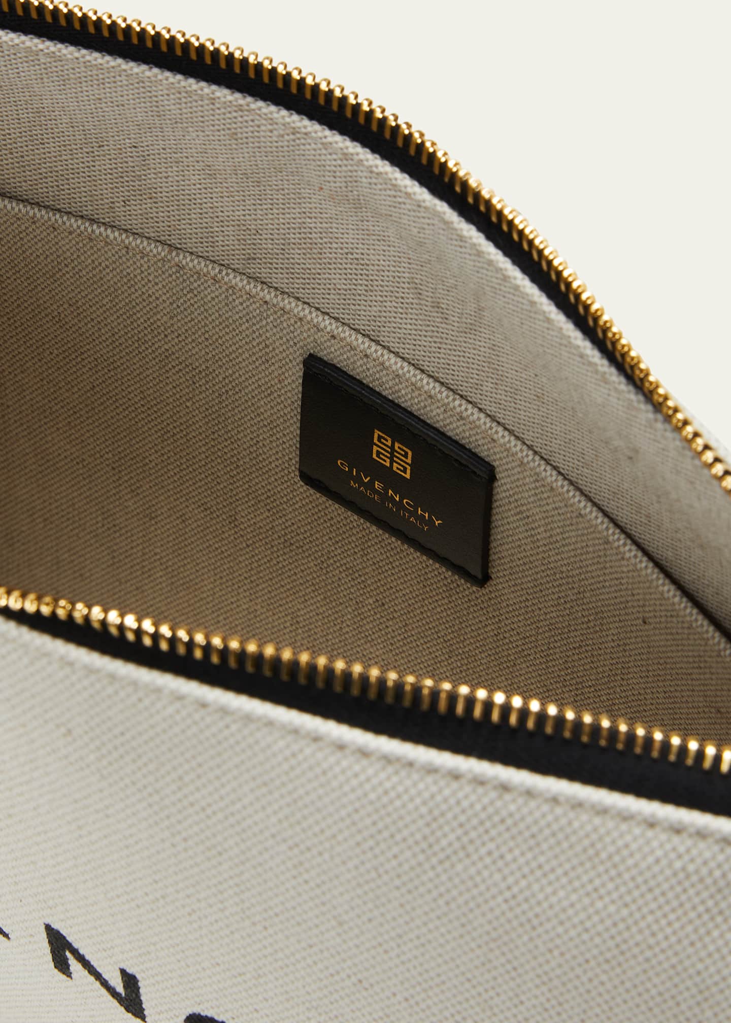 Givenchy Large Pouch Wristlet in Canvas Image 4 of 5