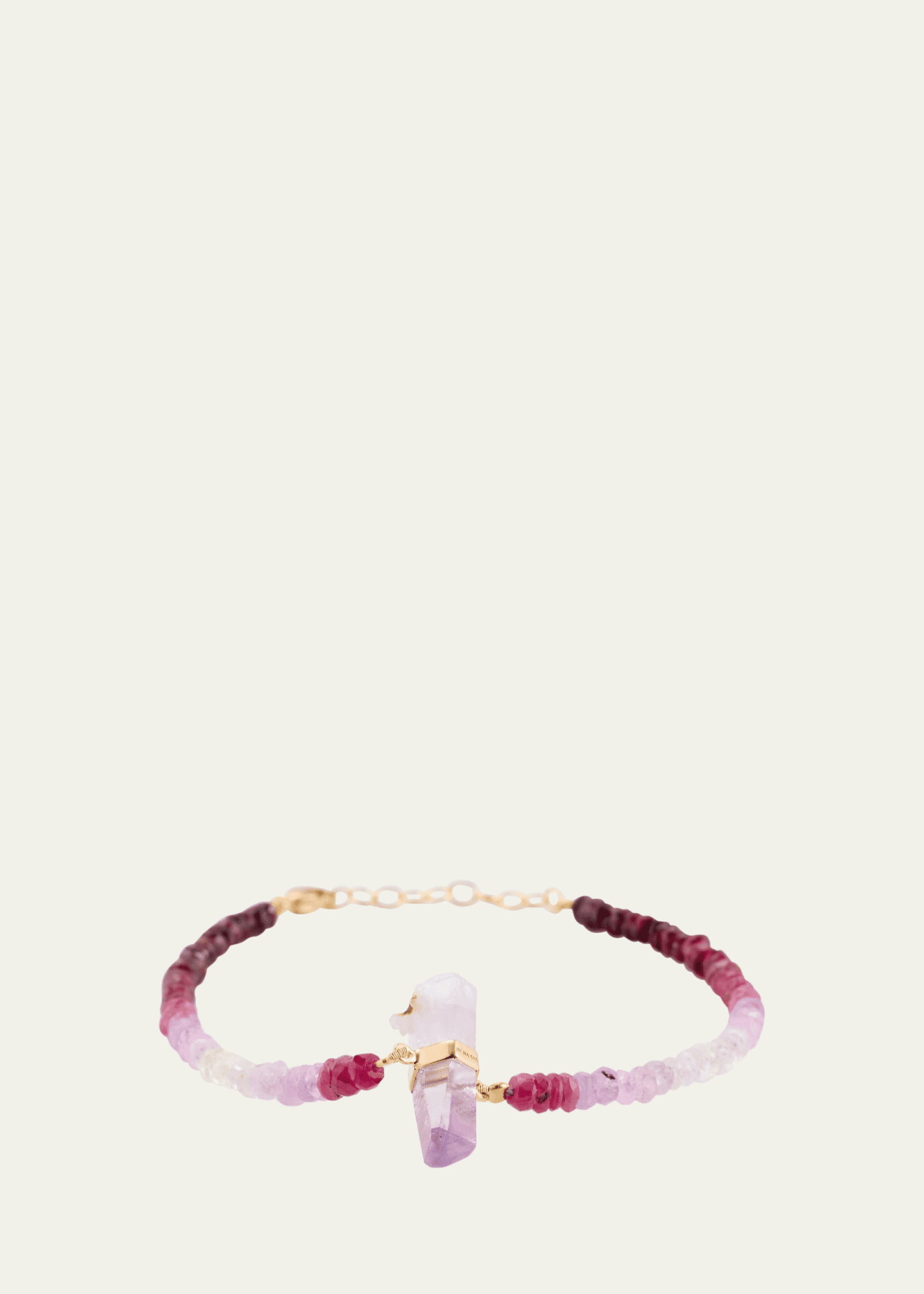 JIA JIA Ruby Bead Bracelet with Vera Cruz Amethyst Image 1 of 4