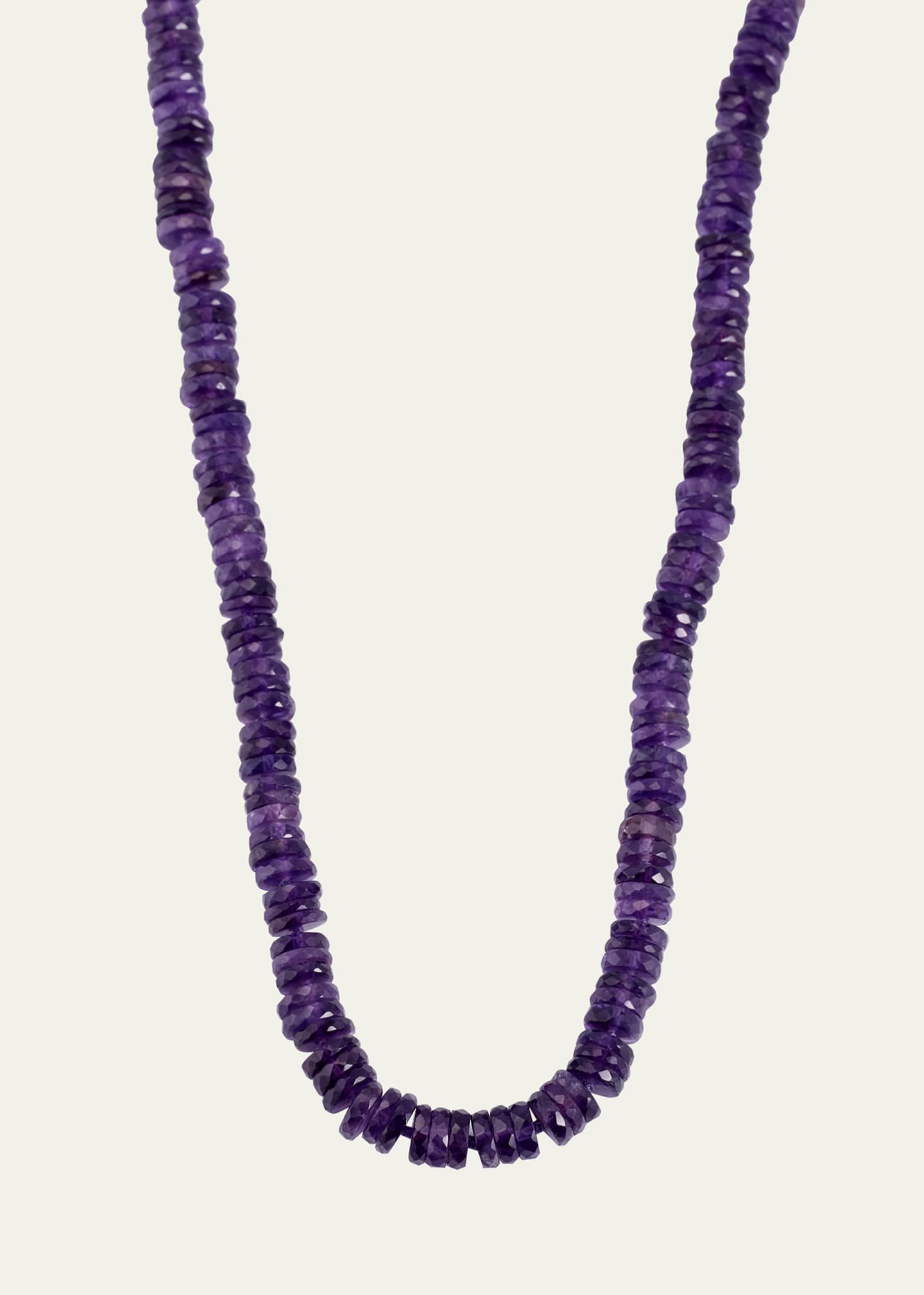 JIA JIA Dark Amethyst Fancy Cut Bead Necklace Image 1 of 4