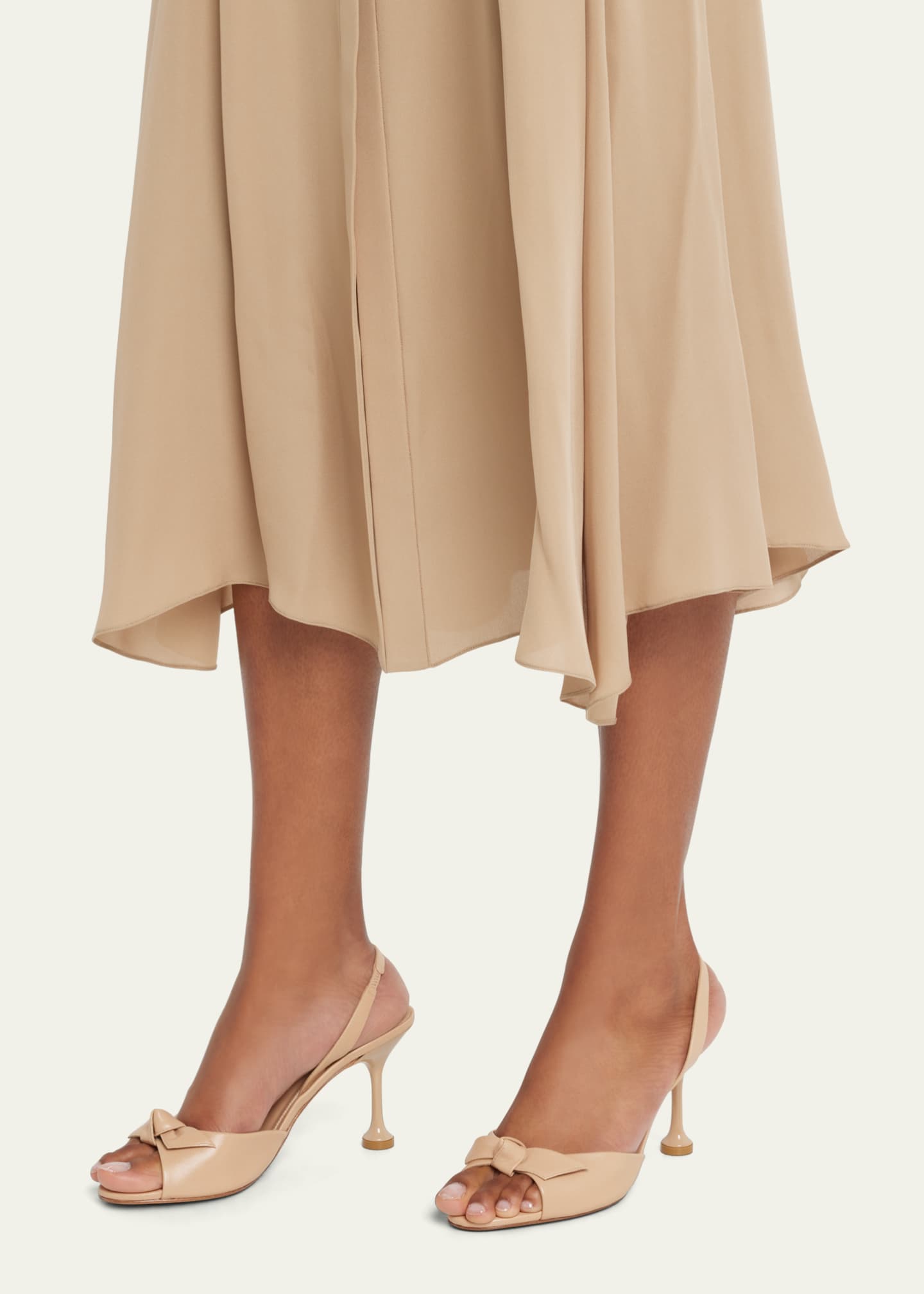 Alexandre Birman Clarita Leather HighHeel Sandals Bergdorf Goodman