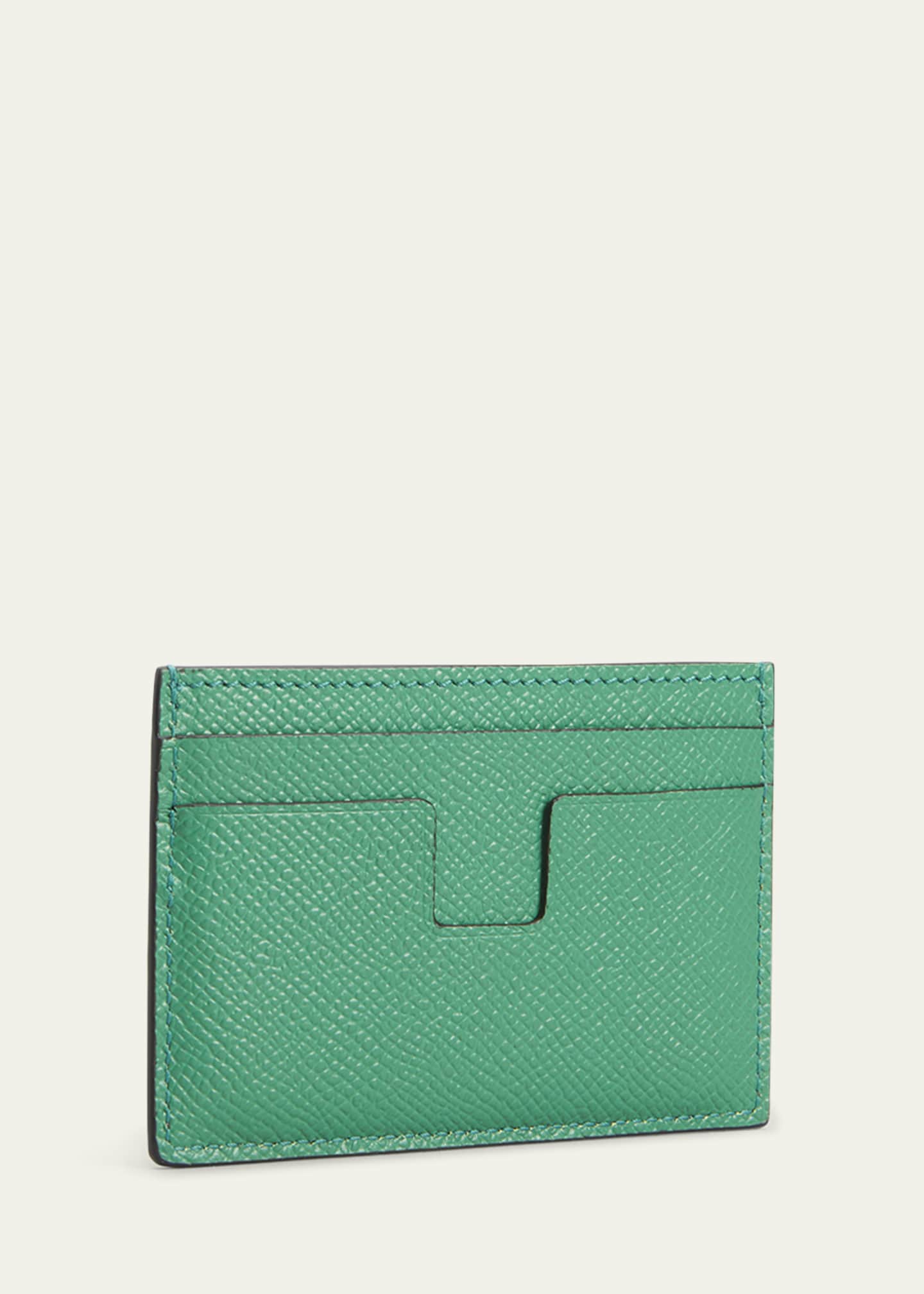 TOM FORD Men's T-Line Leather Card Holder - Bergdorf Goodman