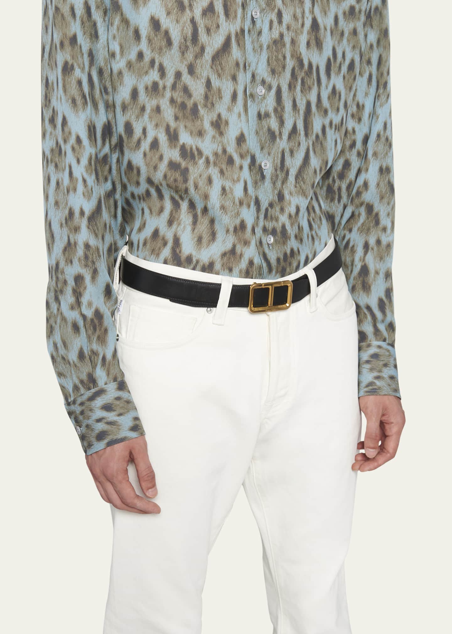 Tom ford mens belt outlet
