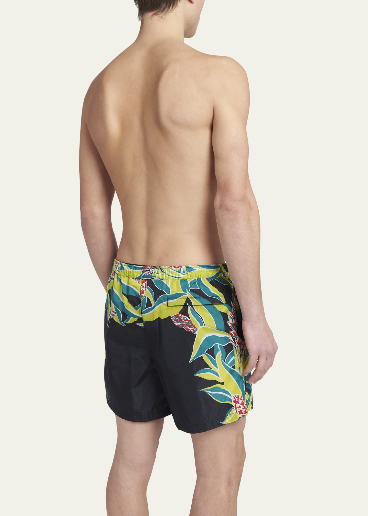 Valentino Garavani Men's Graphic Swim Shorts Bergdorf Goodman