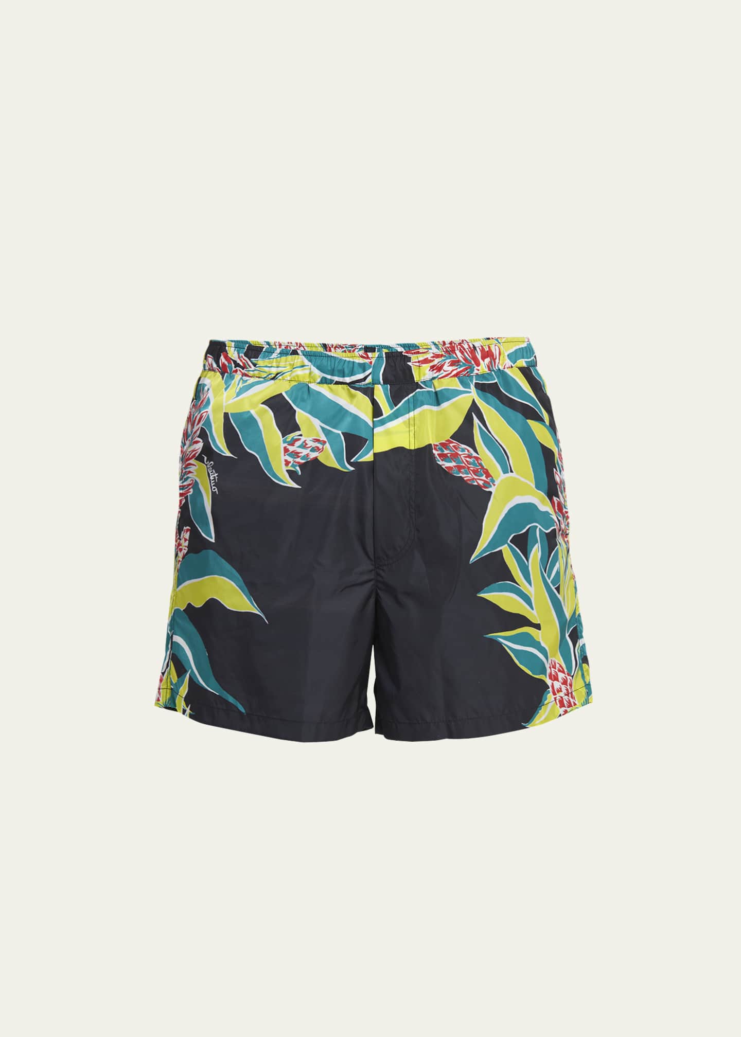 Valentino Garavani Men's Graphic Swim Shorts Bergdorf Goodman