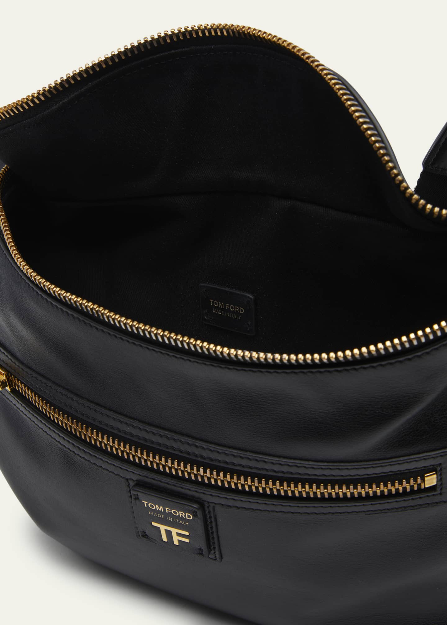 TOM FORD Sling Zip Leather Shoulder Bag - Bergdorf Goodman