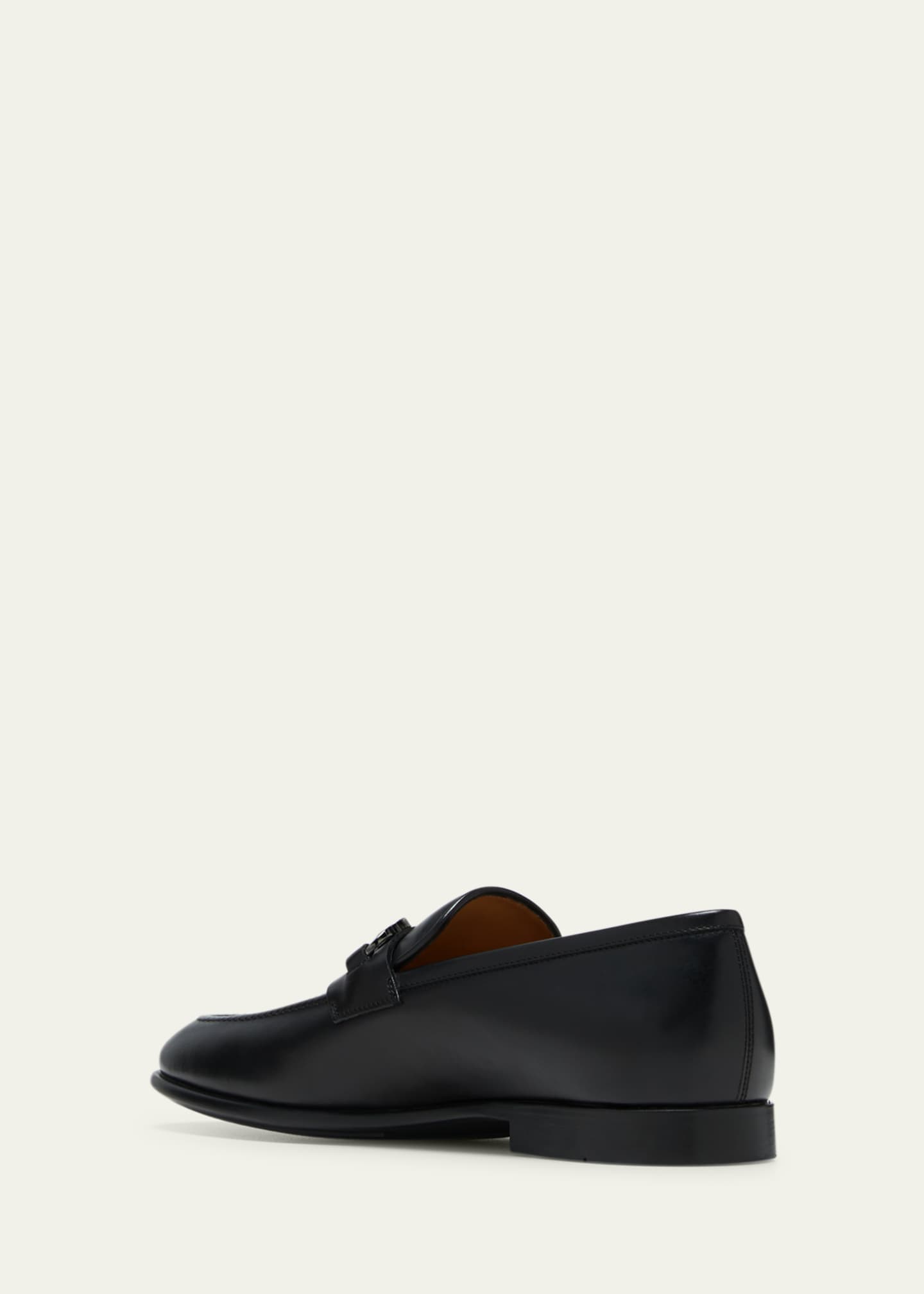 Ferragamo Men's Foster Gancini Bit Loafers - Bergdorf Goodman