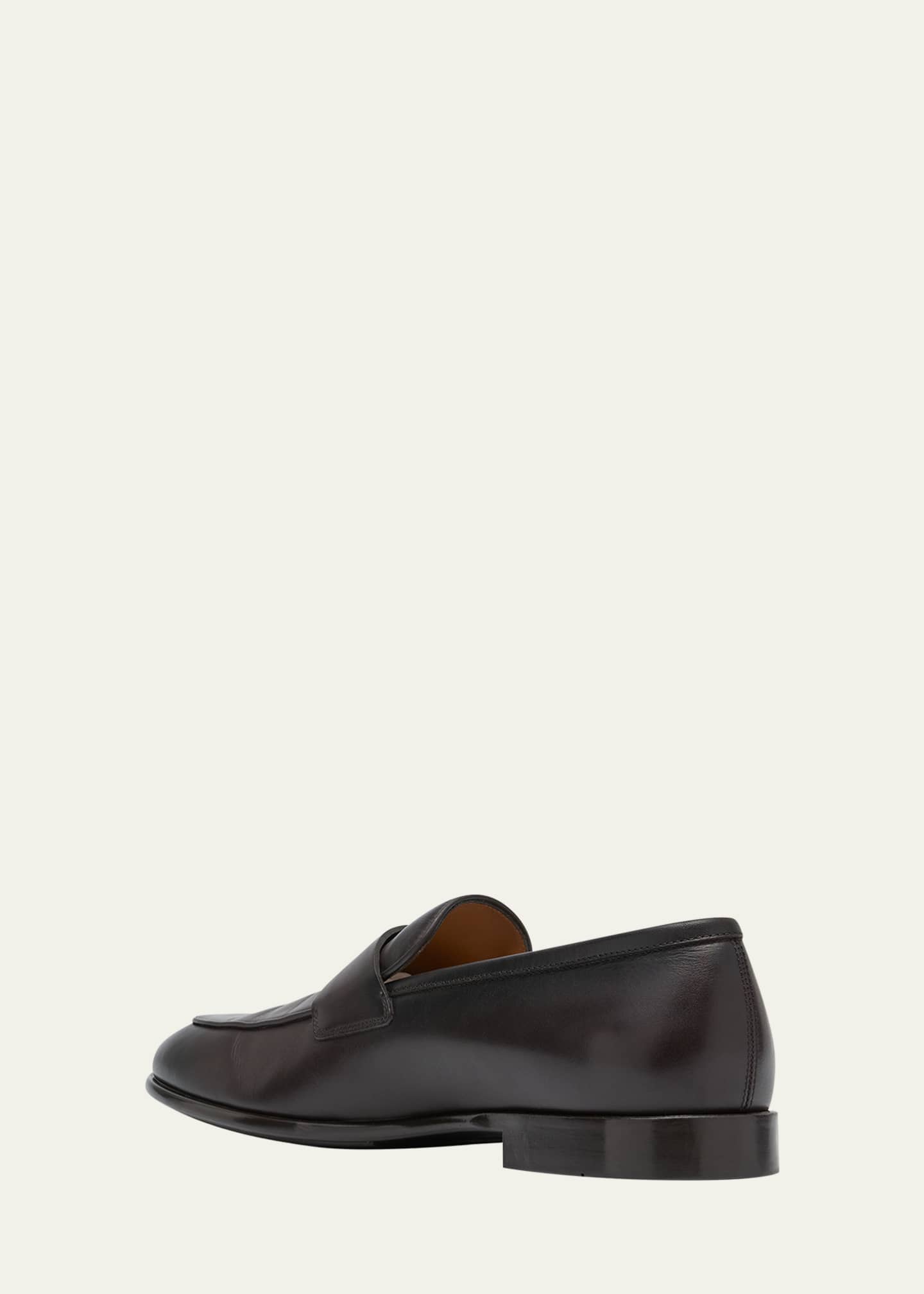 Men's Funes Leather Penny Loafers
