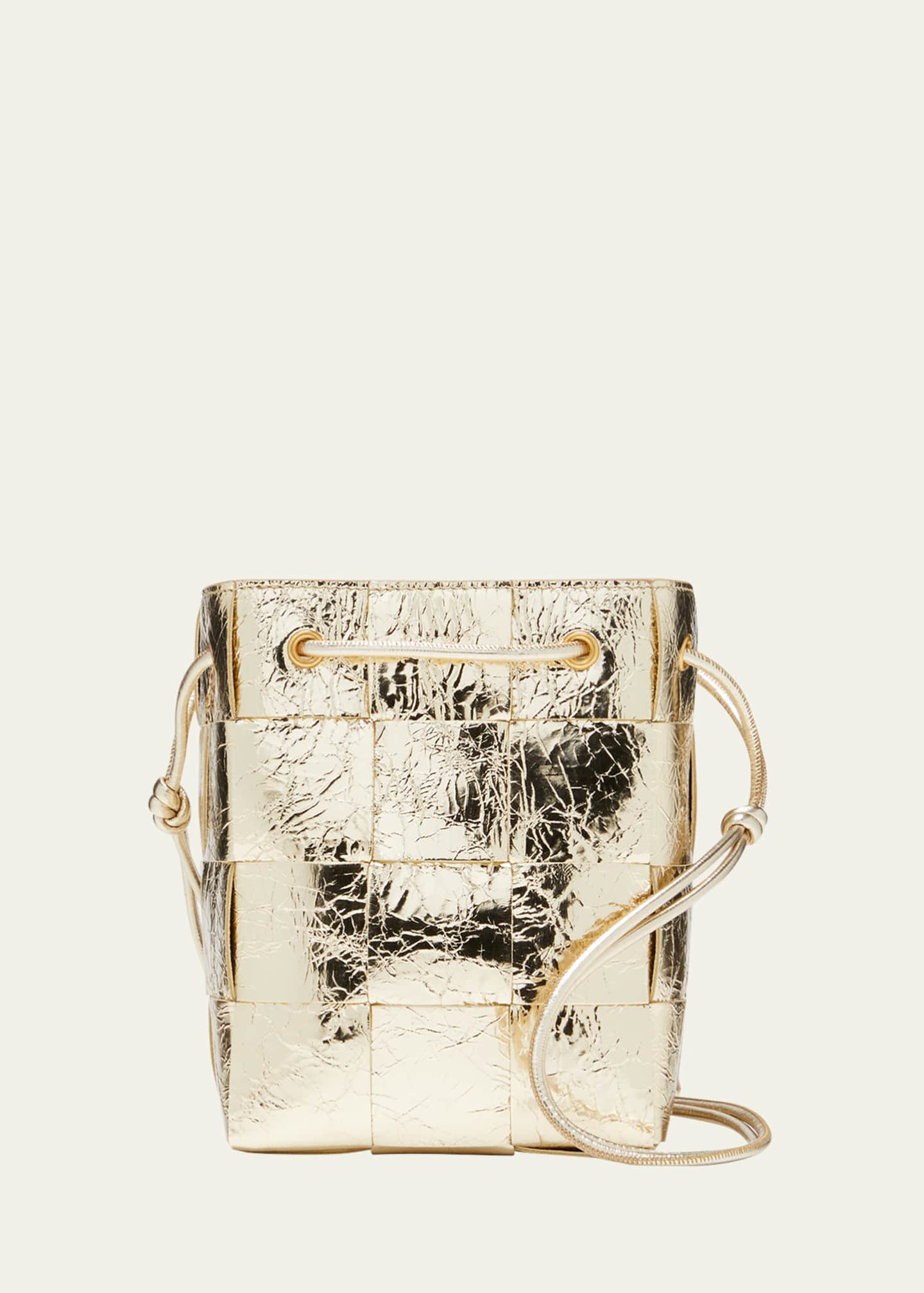 Bottega Veneta Cassette Small Leather Bucket Bag