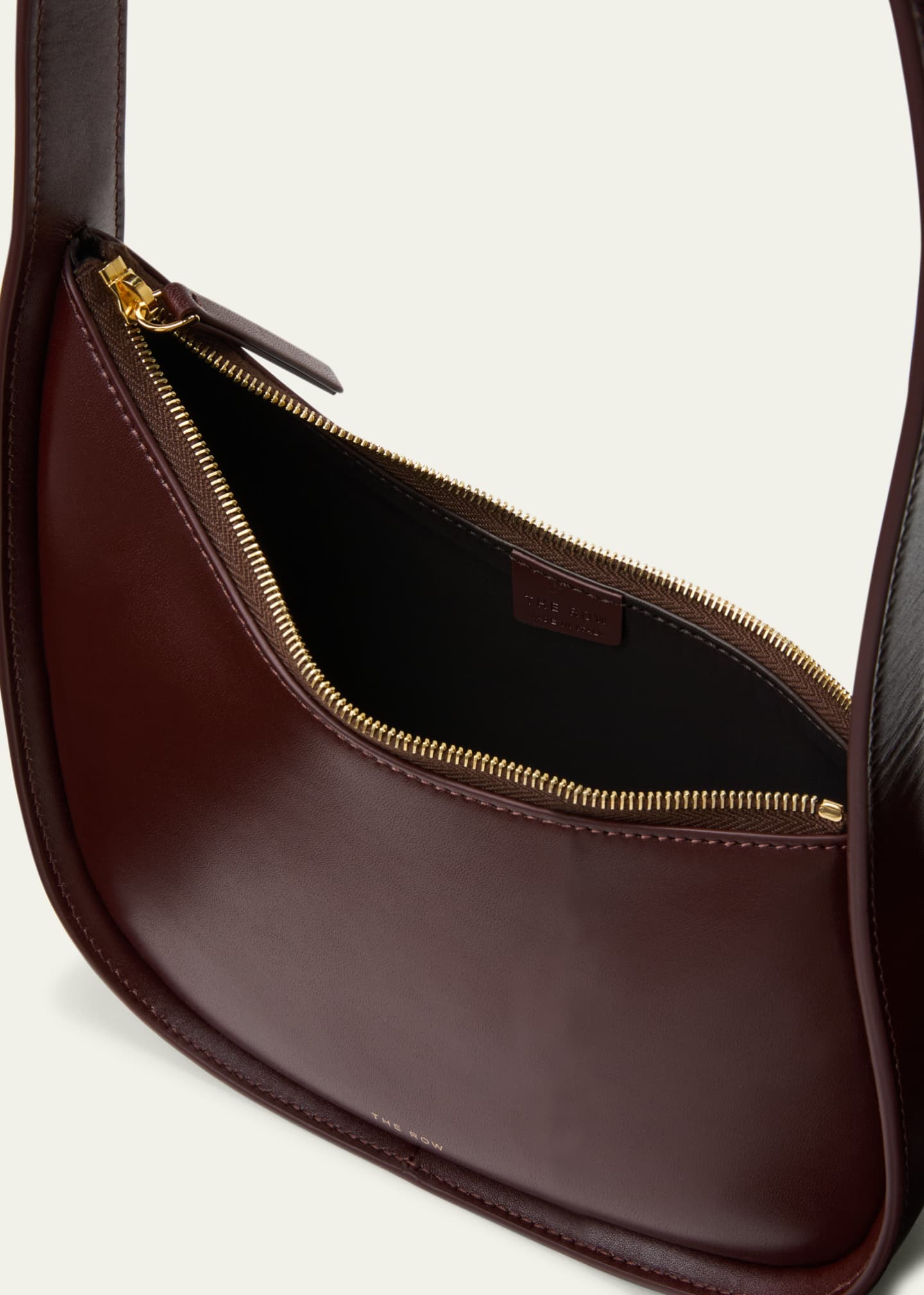 THE ROW Half Moon Shoulder Bag in Leather Bergdorf Goodman