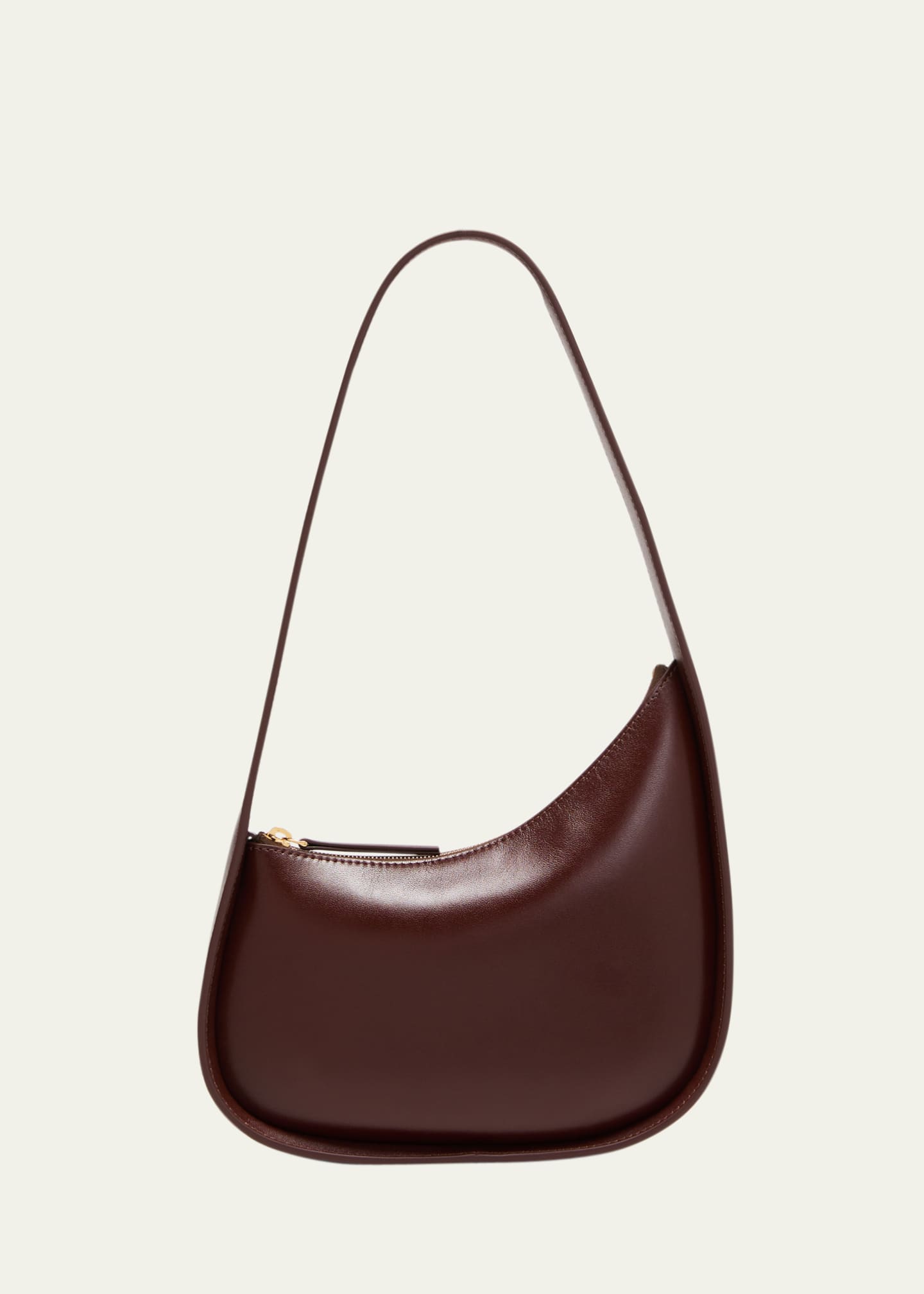 Half Moon leather shoulder bag