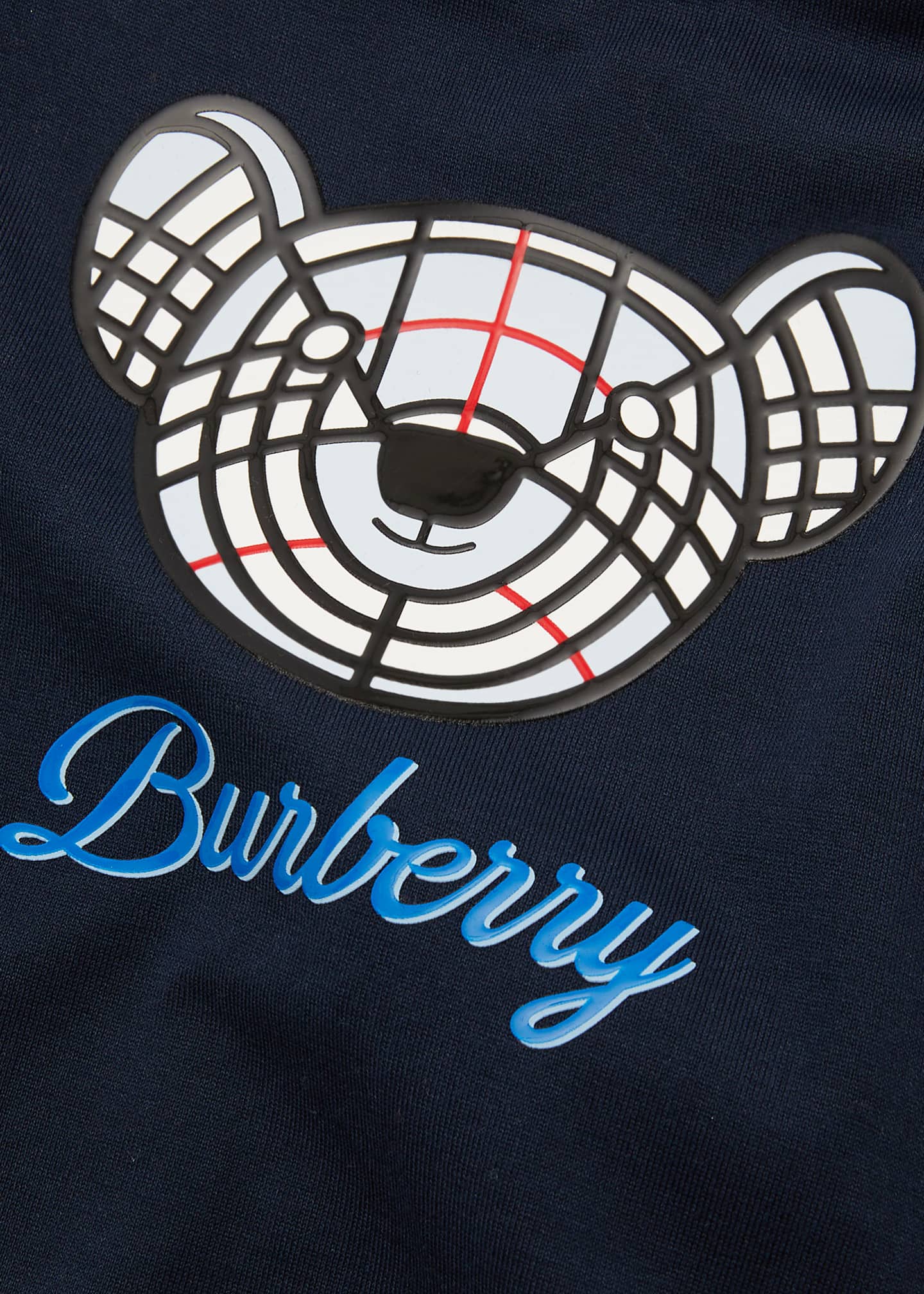 Burberry Boys Teddy Bear T-Shirt in Blue