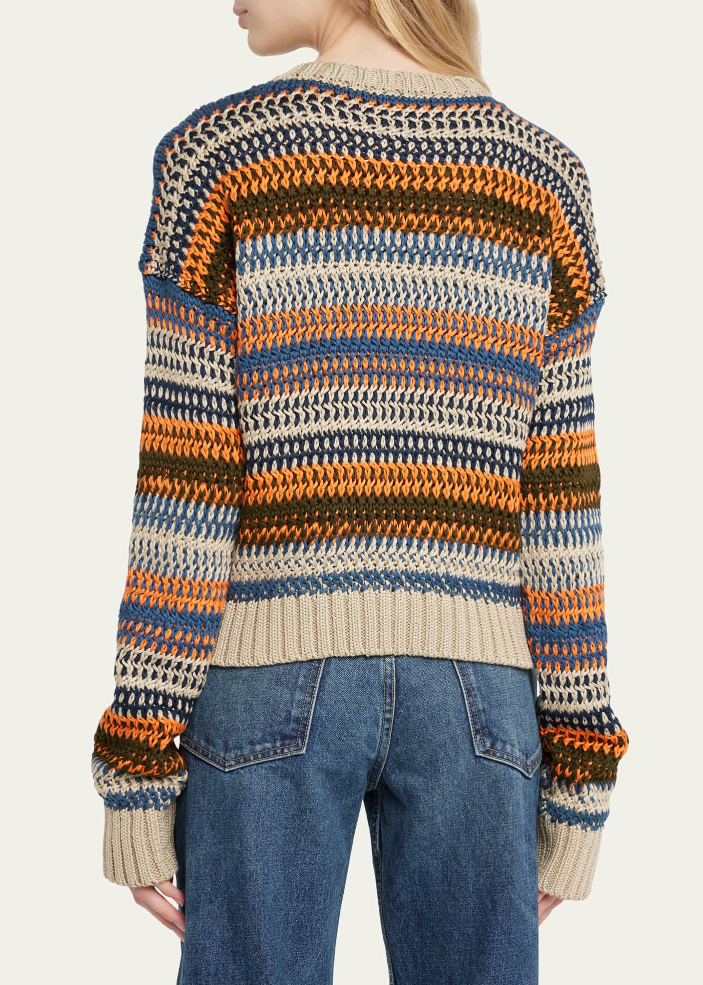 NSF Clothing Blayne Crochet Cropped Sweater - Bergdorf Goodman
