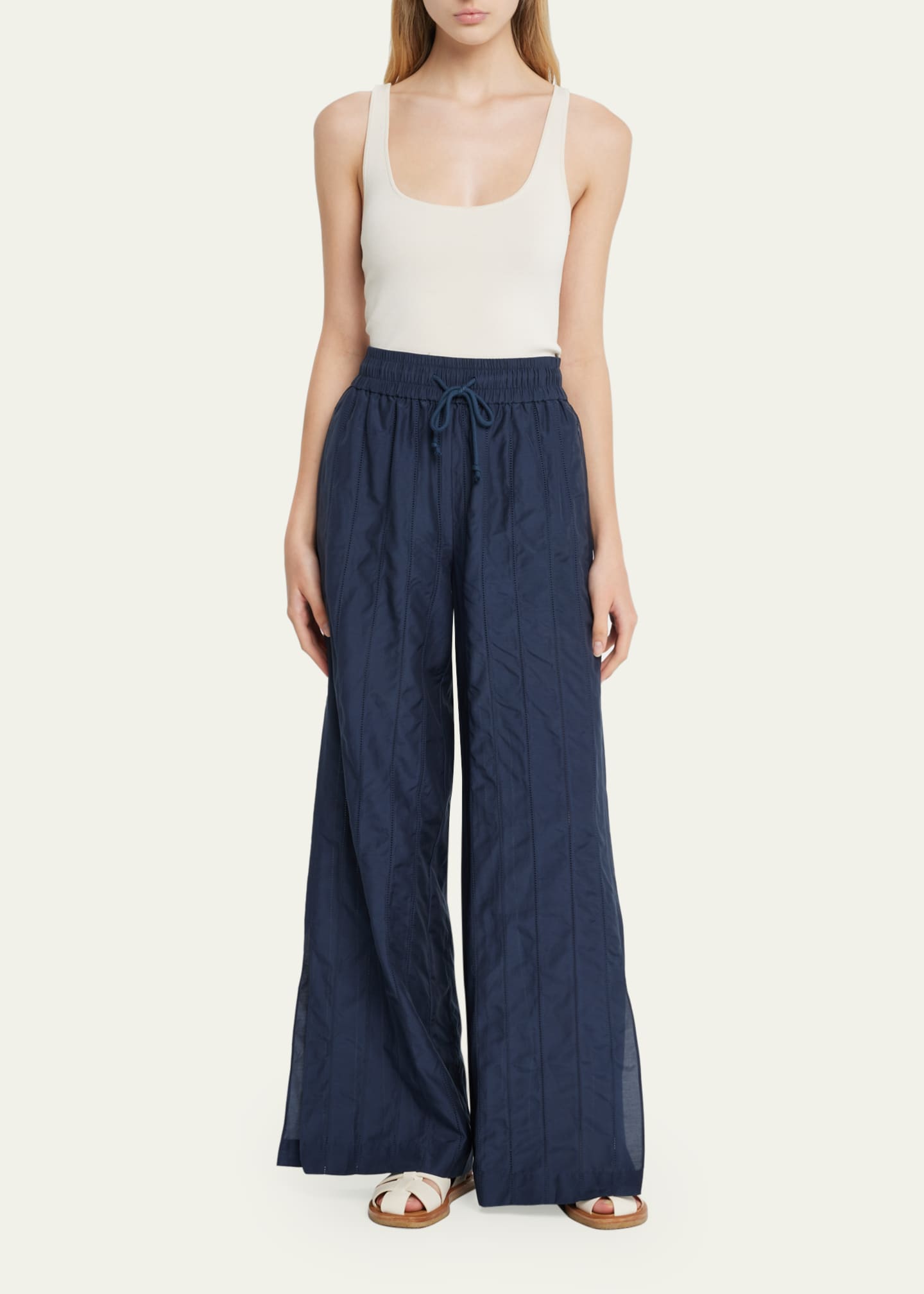 FRAME Drawstring Lounge Pants Bergdorf Goodman