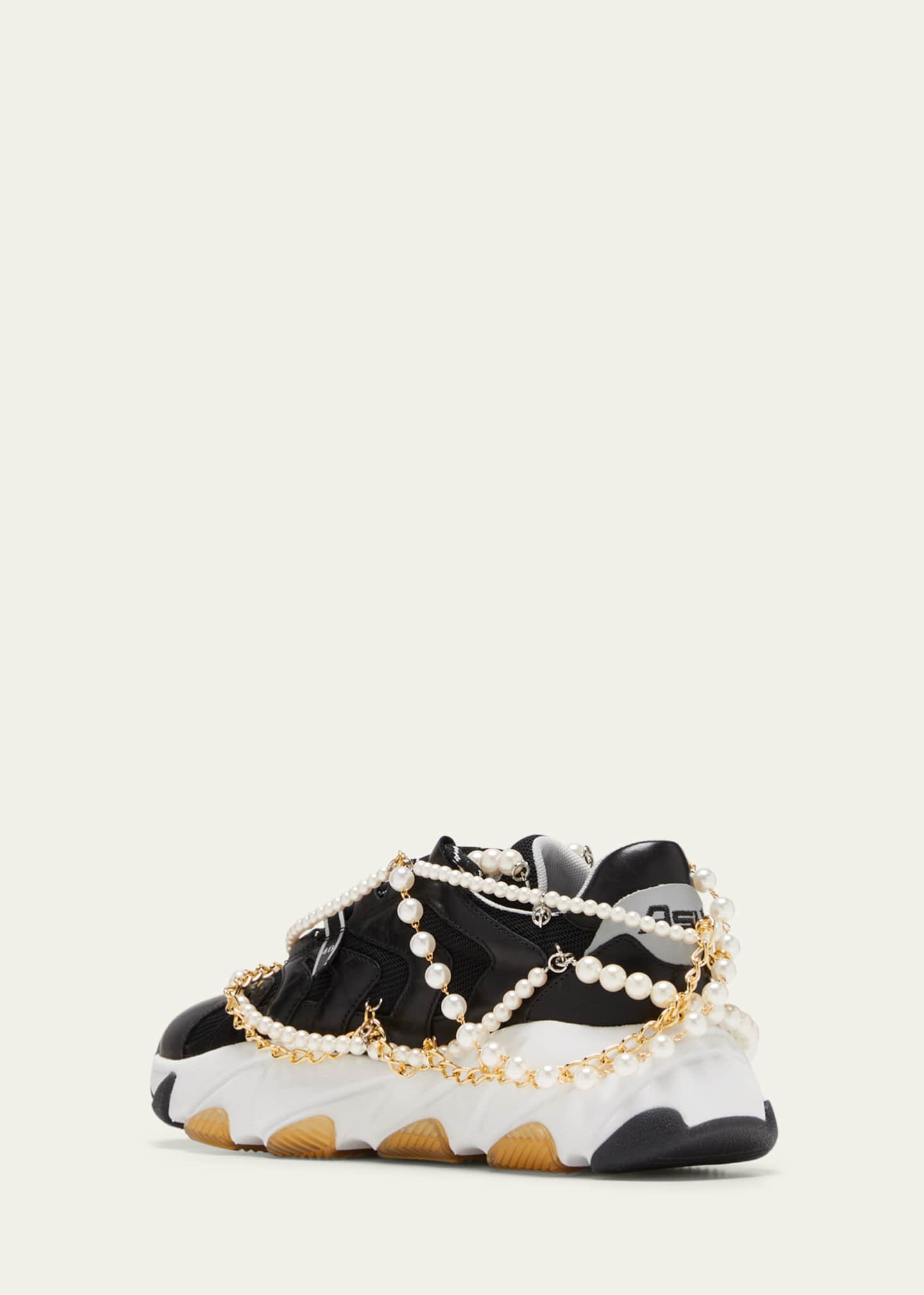 data fingeraftryk Melting Junya Watanabe x Ash Pearl Chain Leather Low-Top Sneakers - Bergdorf Goodman