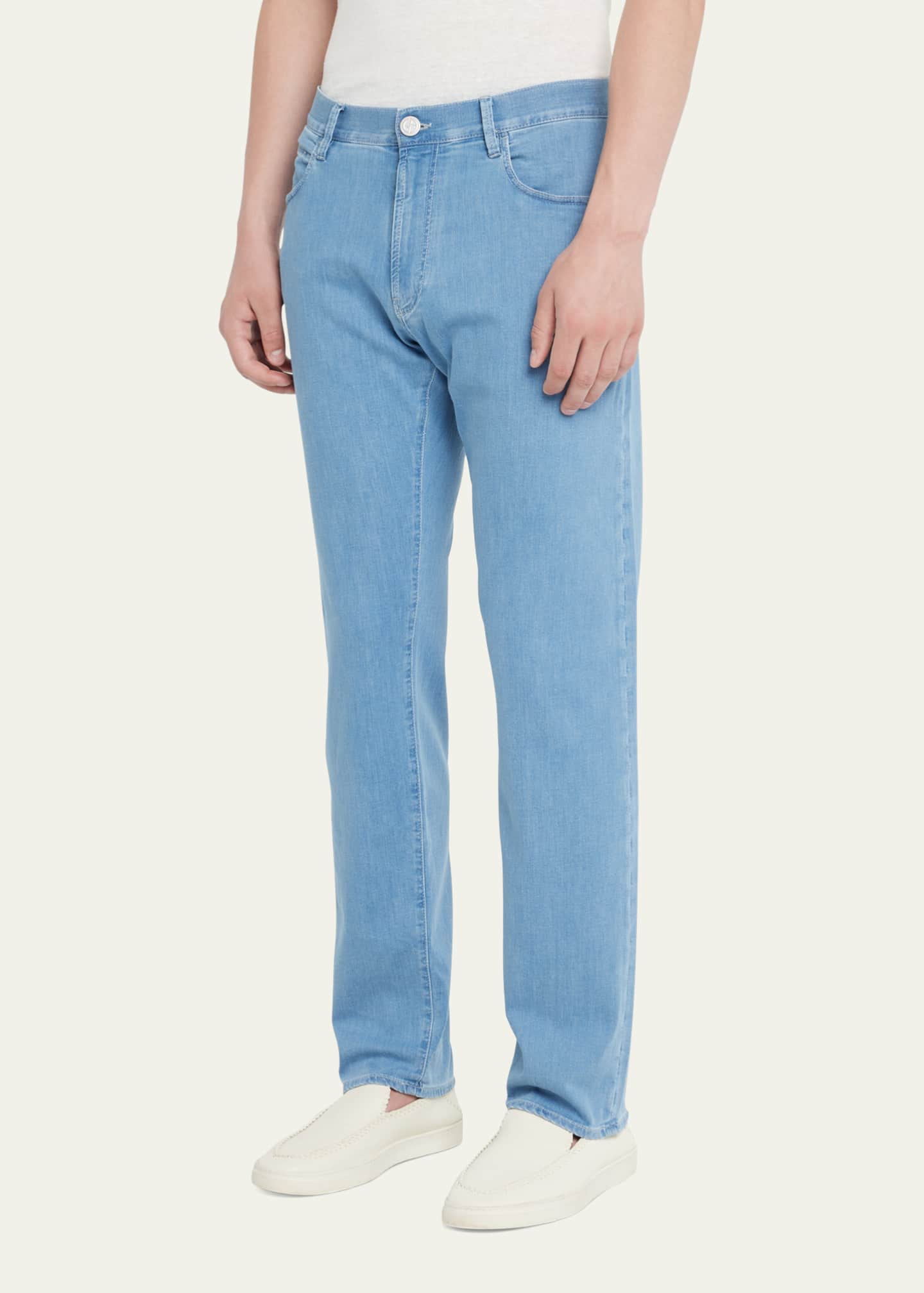 Armani straight leg jeans online