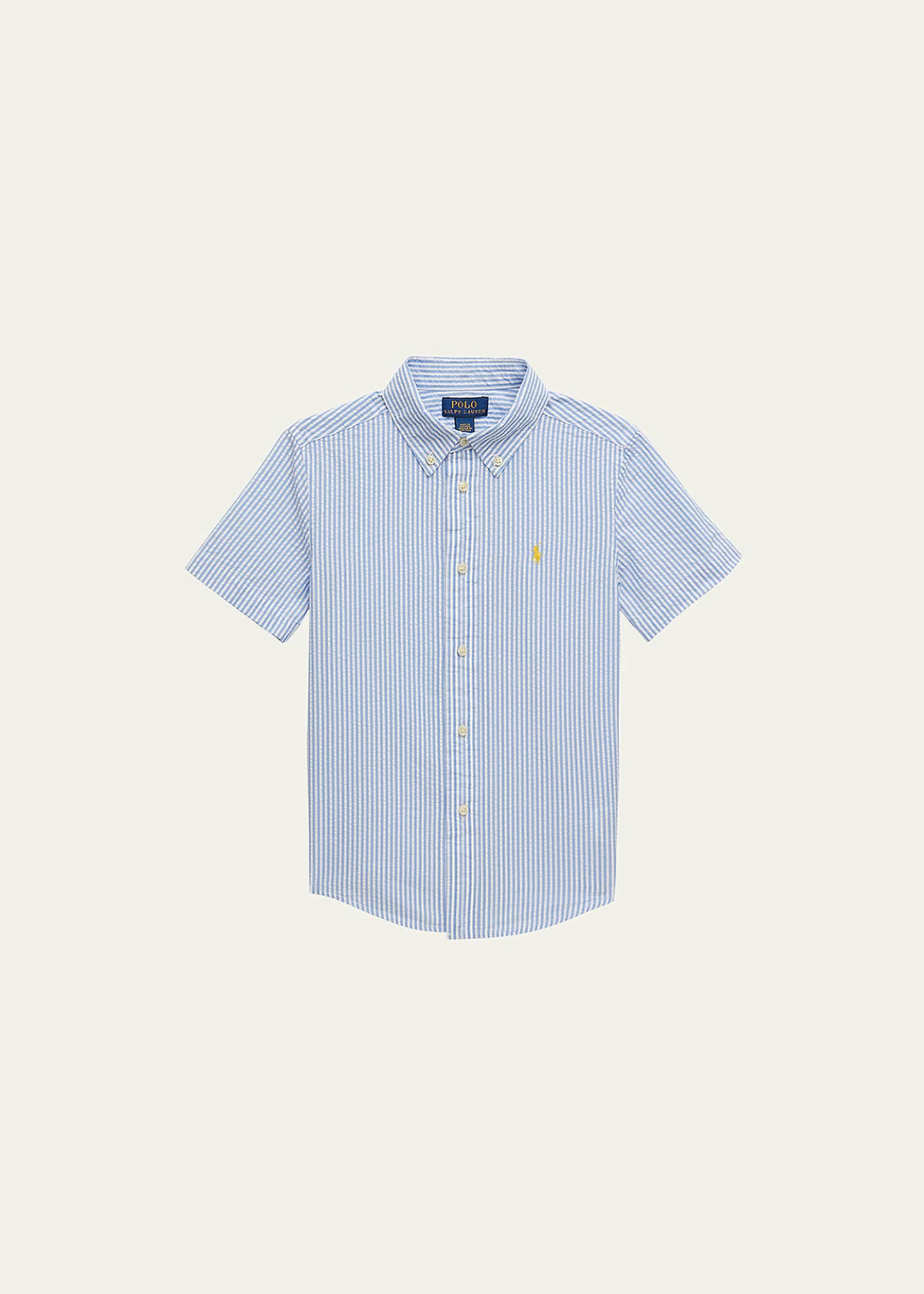 Boys ralph lauren short sleeve shirt clearance