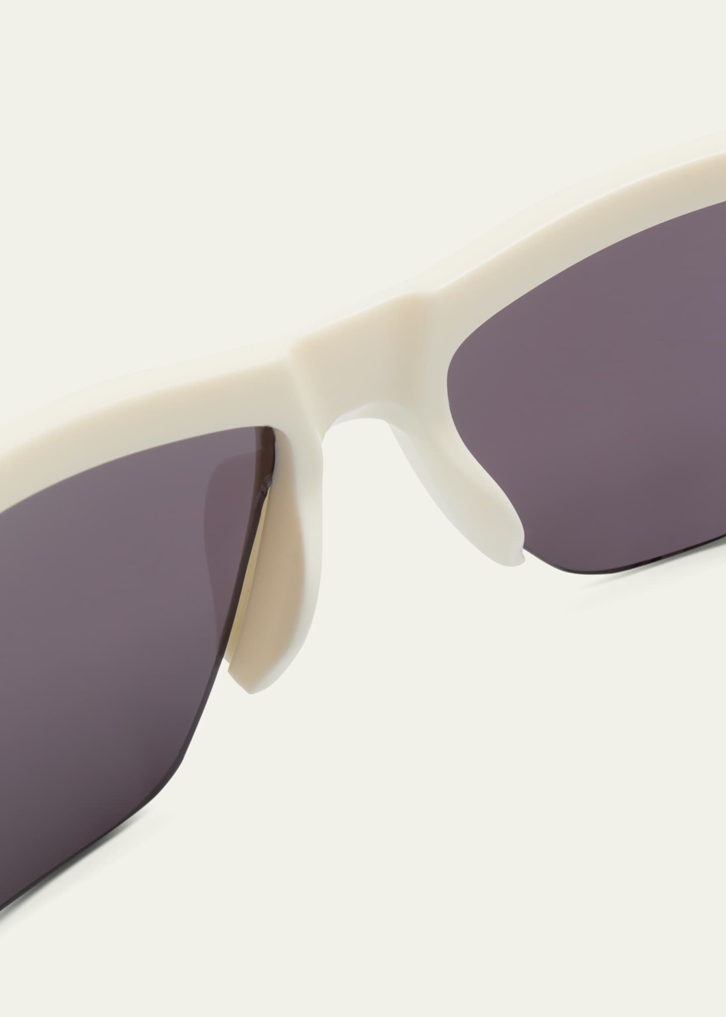Off-White Men's Toledo Half-Rim Acetate Sunglasses Image 5 of 5