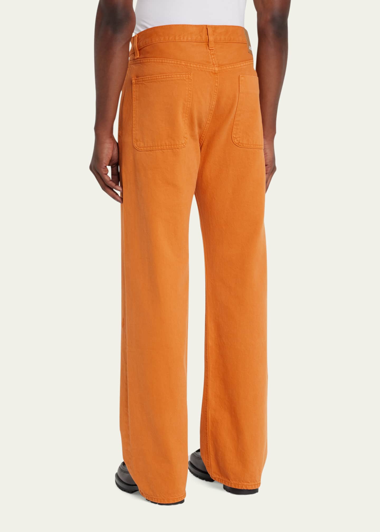 Jacquemus Men's StraightLeg Organic Denim Jeans Bergdorf Goodman