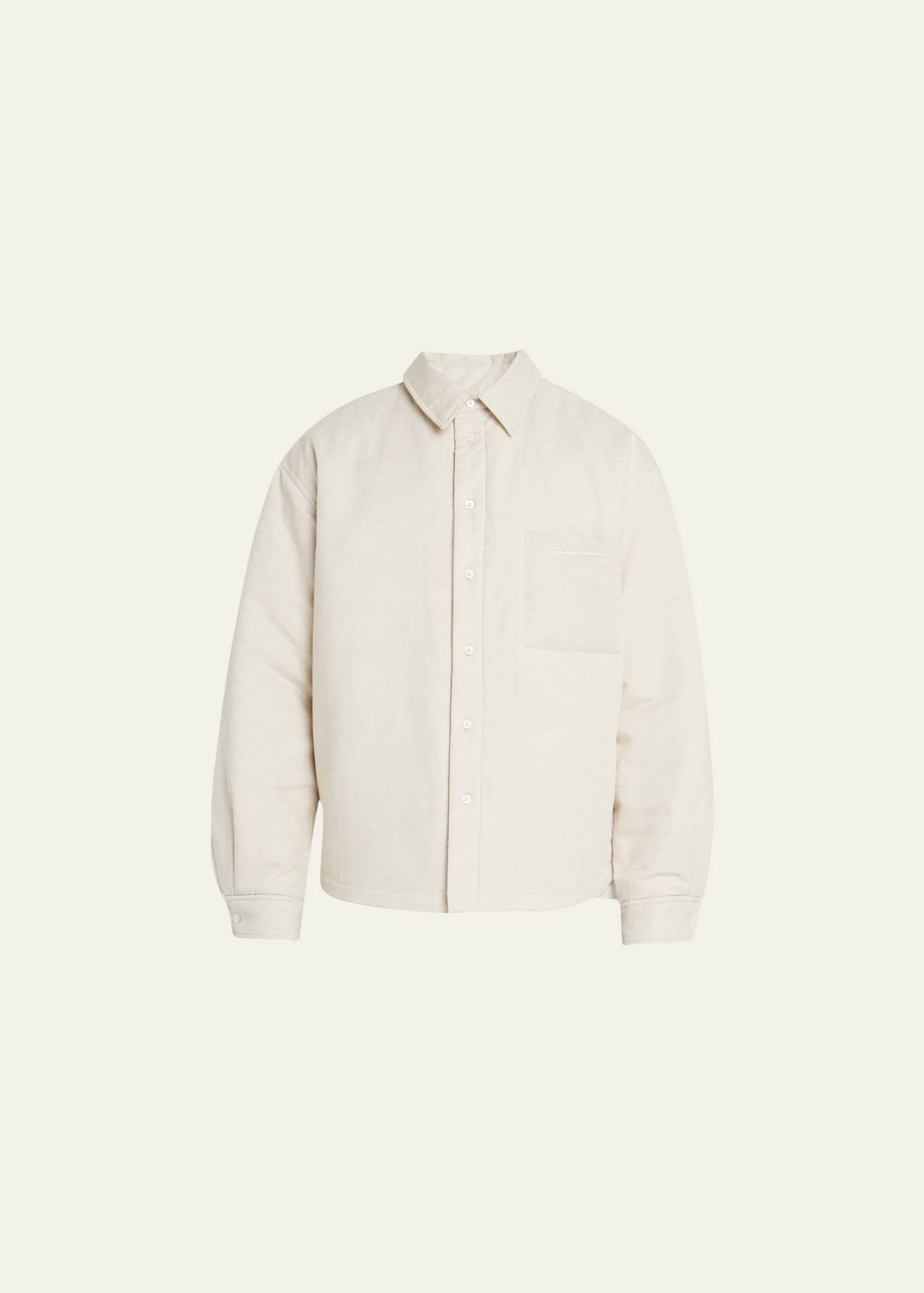 Mens padded shirt jacket outlet