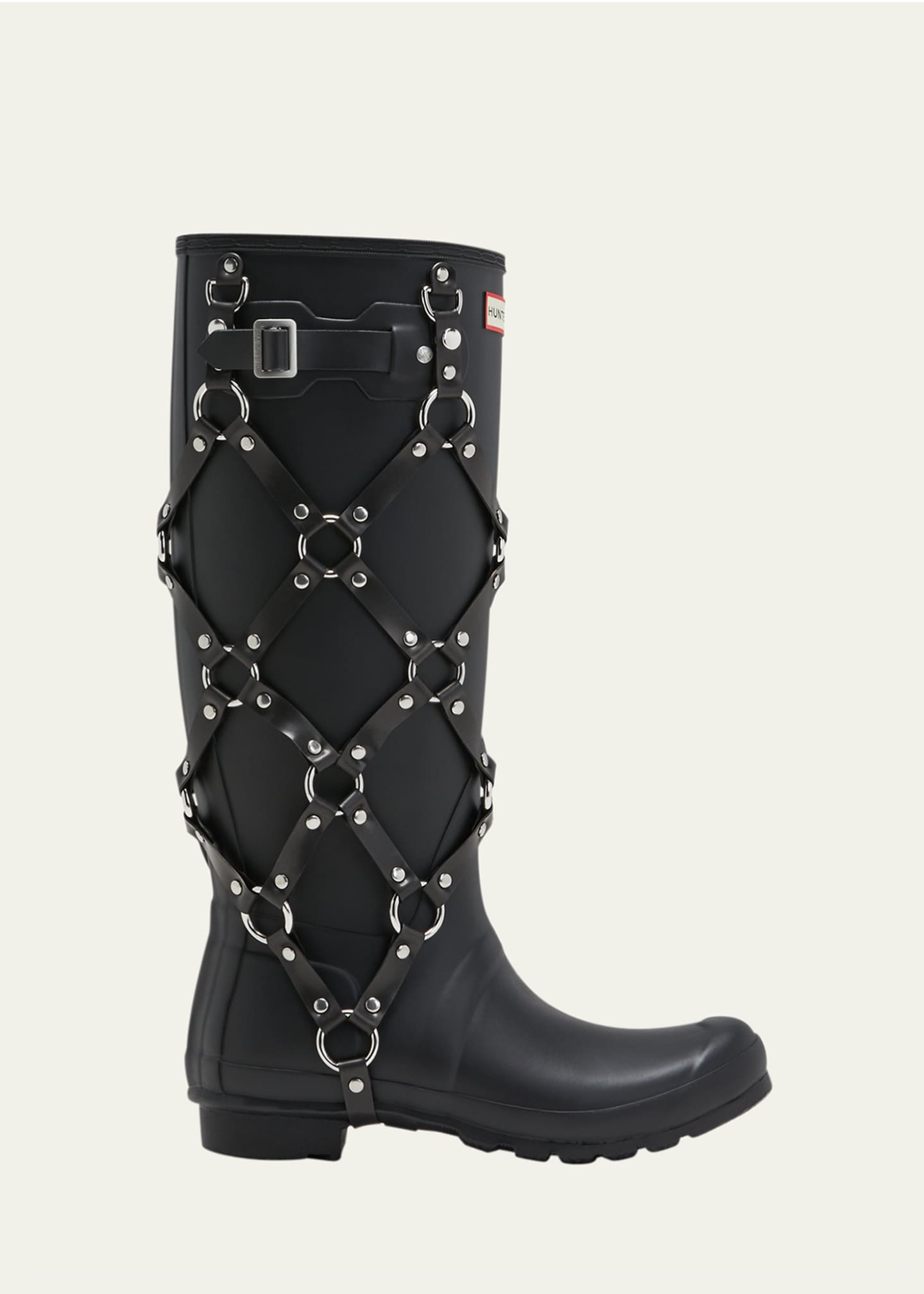 Noir Kei Ninomiya x Hunter Harness Rain Boots - Bergdorf Goodman