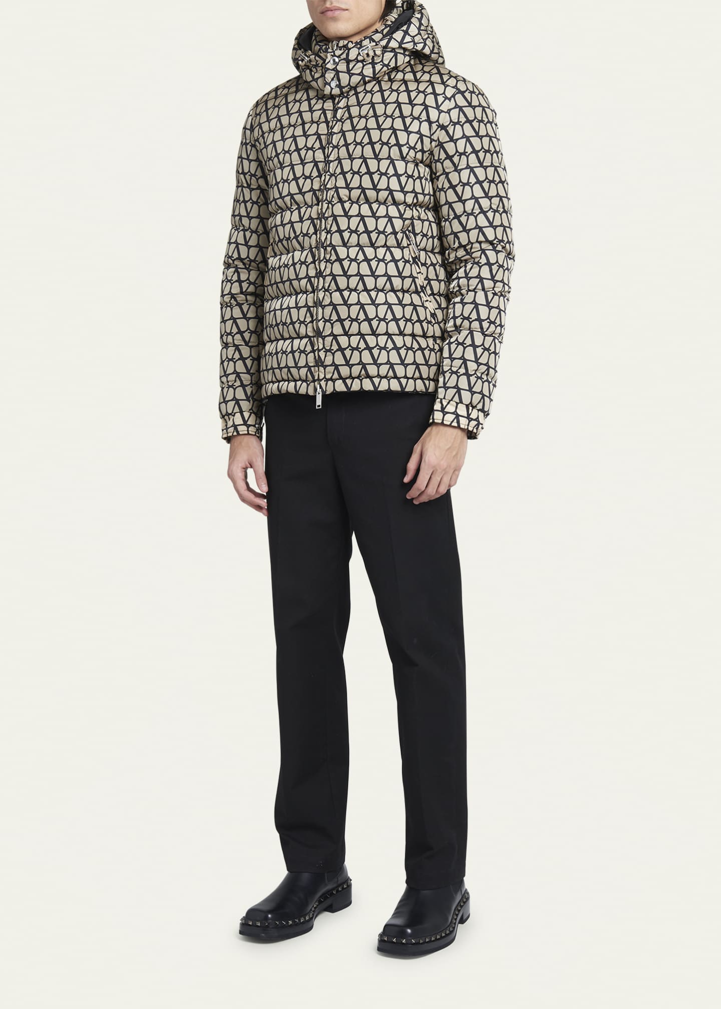 Valentino puffer jacket mens deals