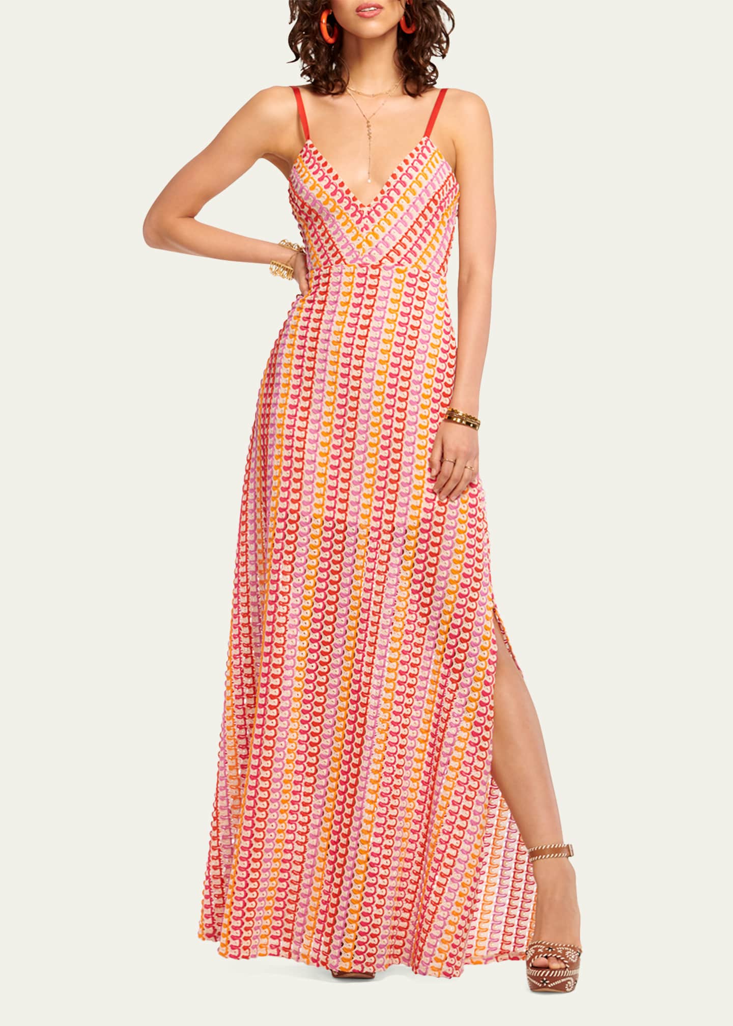Ramy brook orange outlet dress