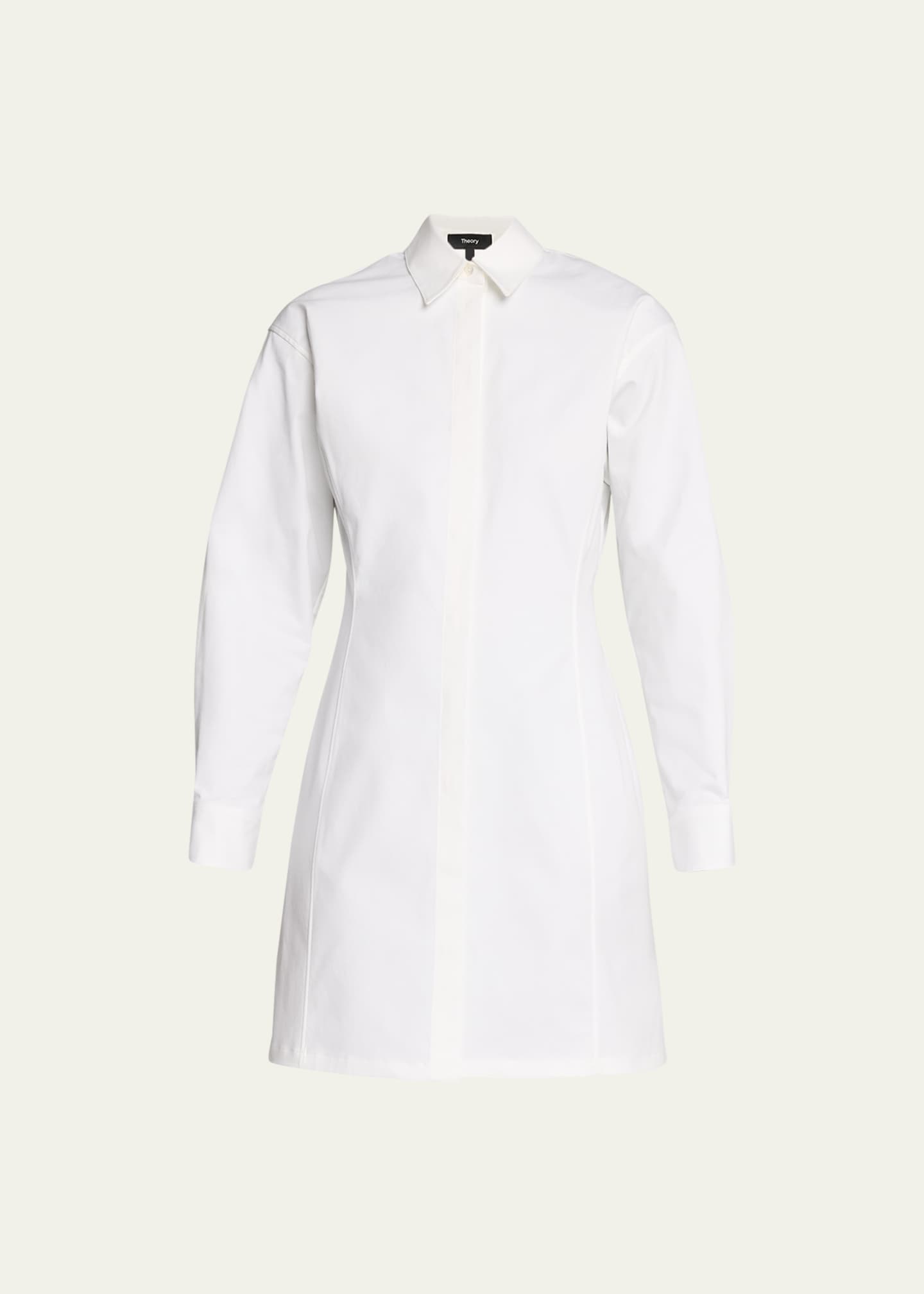 Theory white shirt dress best sale