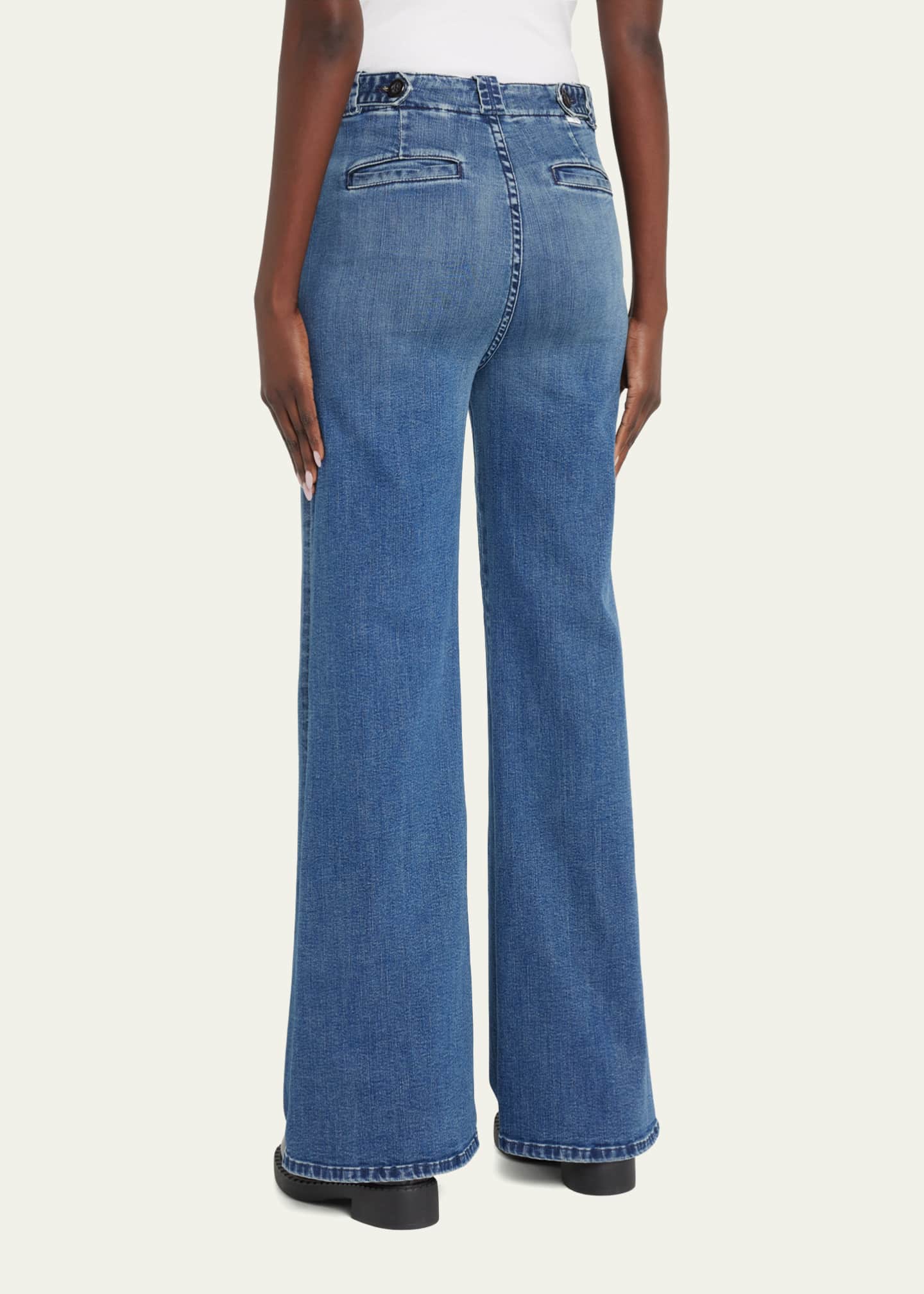 MOTHER The Elbow Grease Roller Sneak Jeans - Bergdorf Goodman
