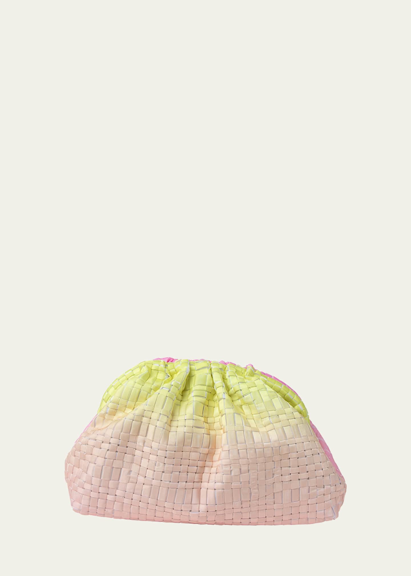 Maria La Rosa Mineral Game Woven Clutch Bag Image 3 of 5