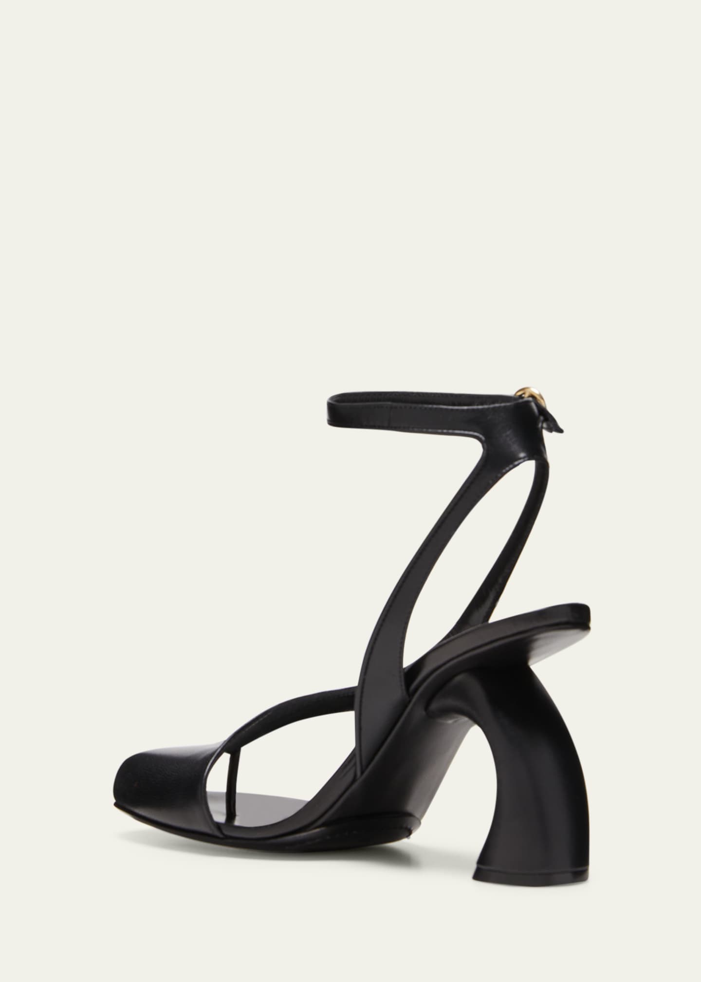 leather ankle strap sandals