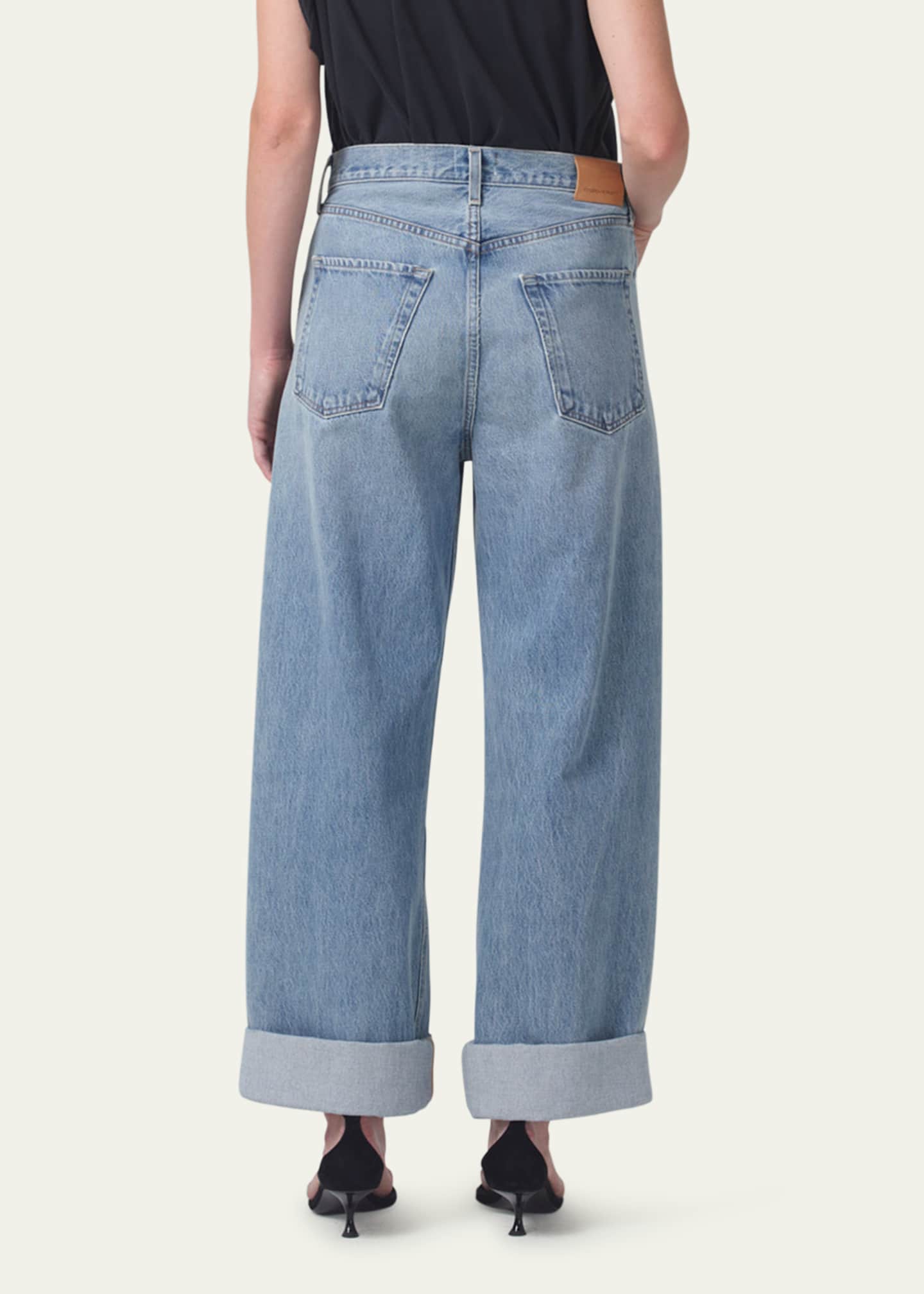 Citizens of Humanity Ayla Baggy Cuffed Cropped Jeans - Bergdorf Goodman