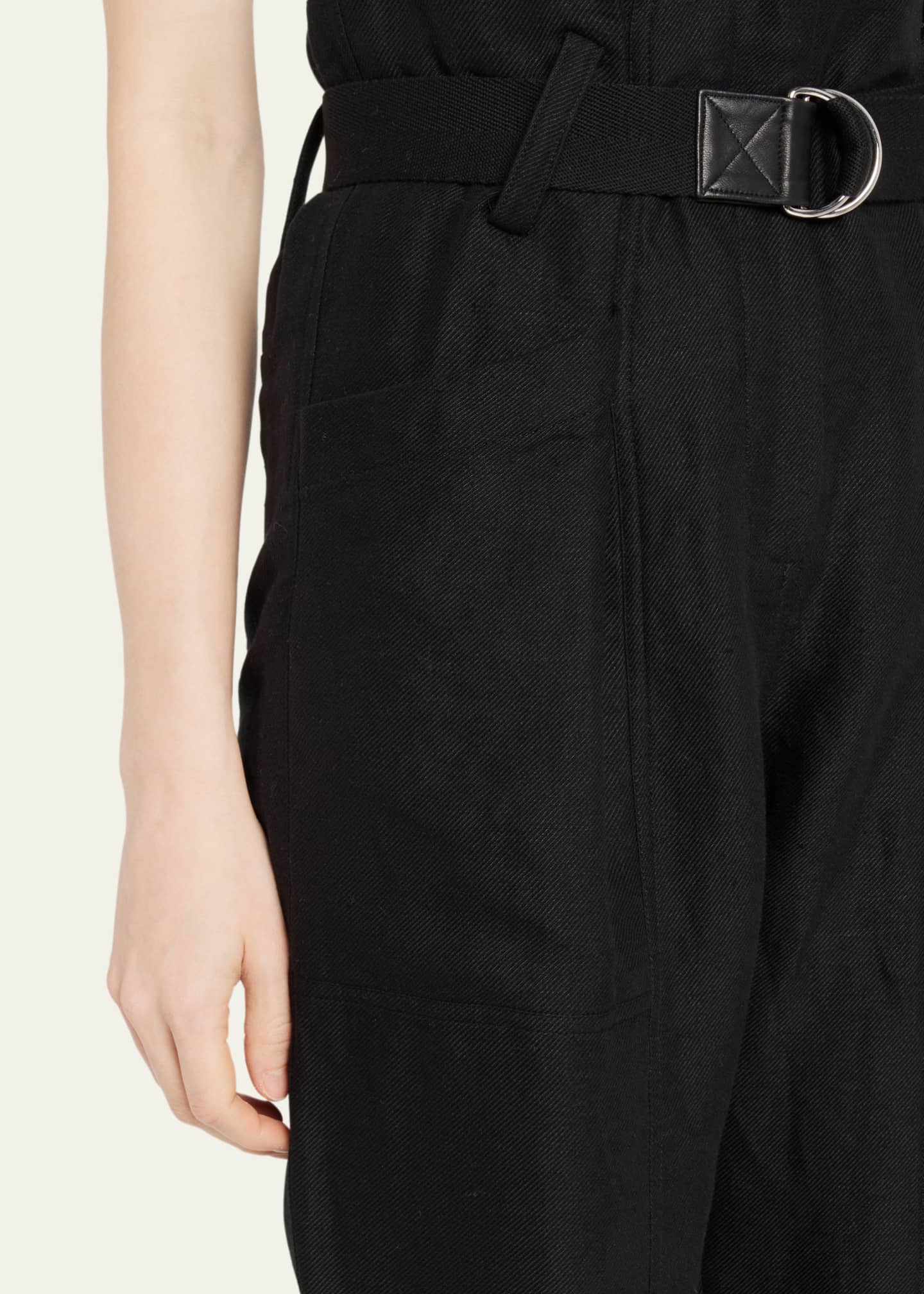 Iro Colinea Cropped Paper Bag Pants Bergdorf Goodman