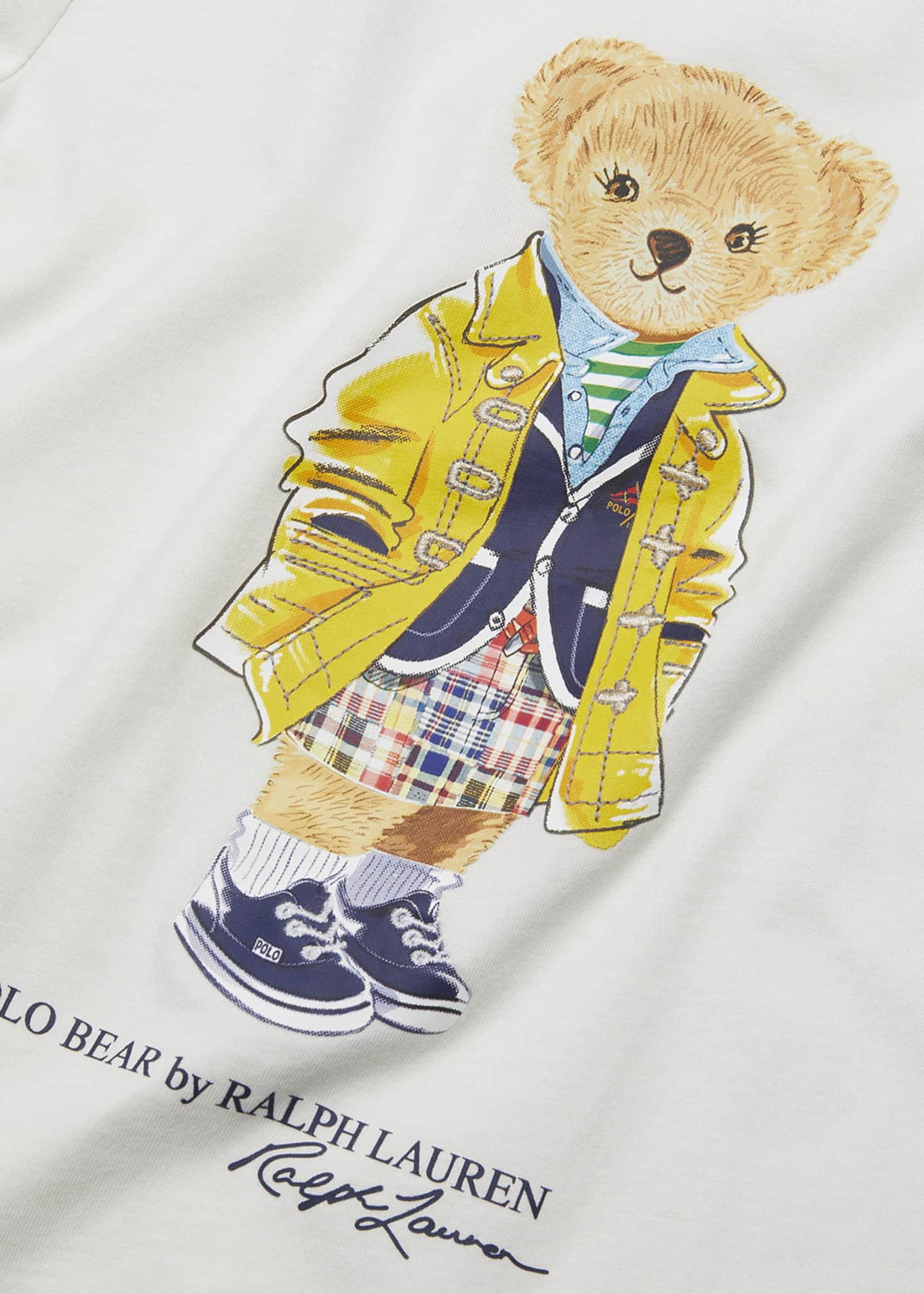 Ralph Lauren Childrenswear Boy's Spring Polo Bear Graphic T-Shirt, Size 5-6X  - Bergdorf Goodman