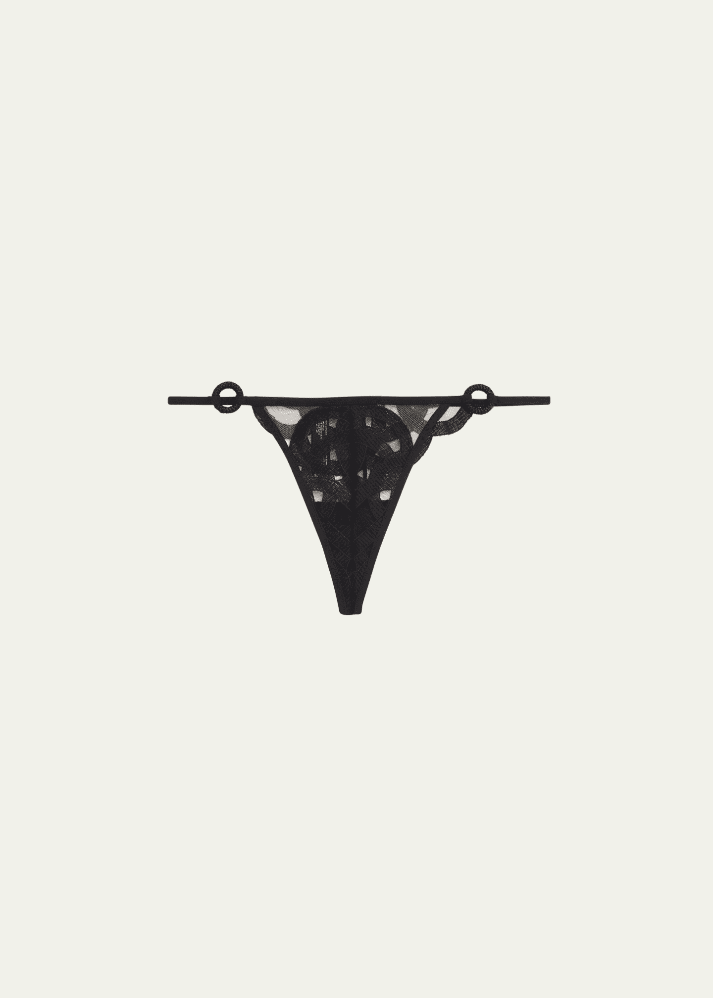 Livy Kimbaku Embroidered Low-Rise G-String Image 1 of 2