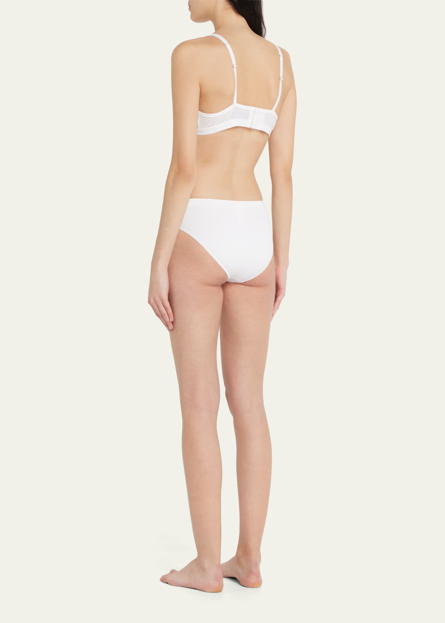 Livy Kimbaku Embroidered Mesh Balconette Bra Image 3 of 4