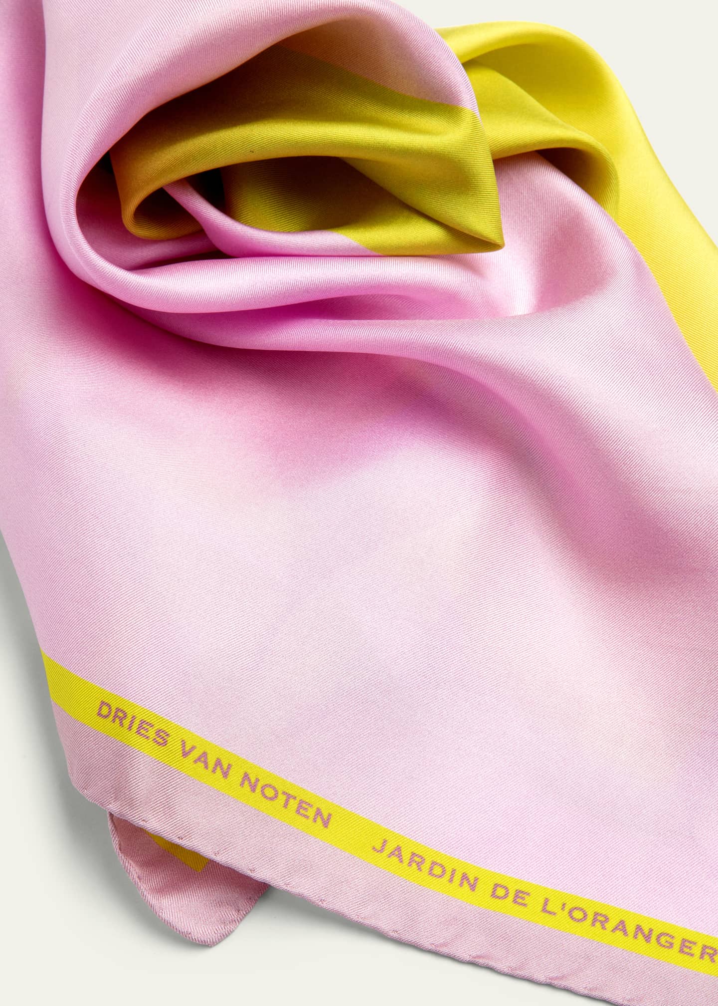 Dries Van Noten Jardin De L'Orangerie Silk Foulard Image 2 of 2