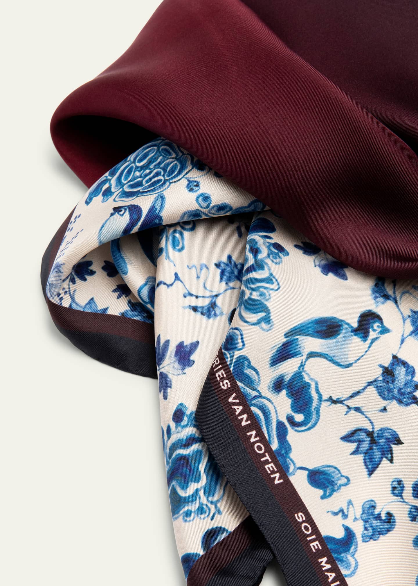 Dries Van Noten Soie Malaquais Silk Foulard - Bergdorf Goodman
