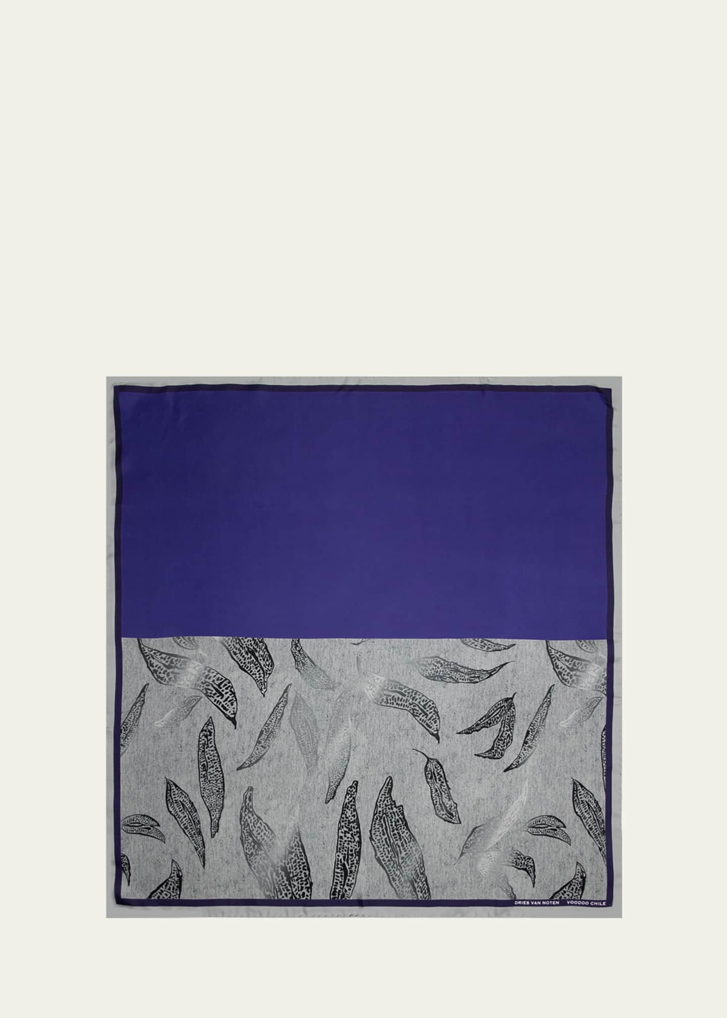 Dries Van Noten Voodoo Chile Silk Foulard Image 1 of 2