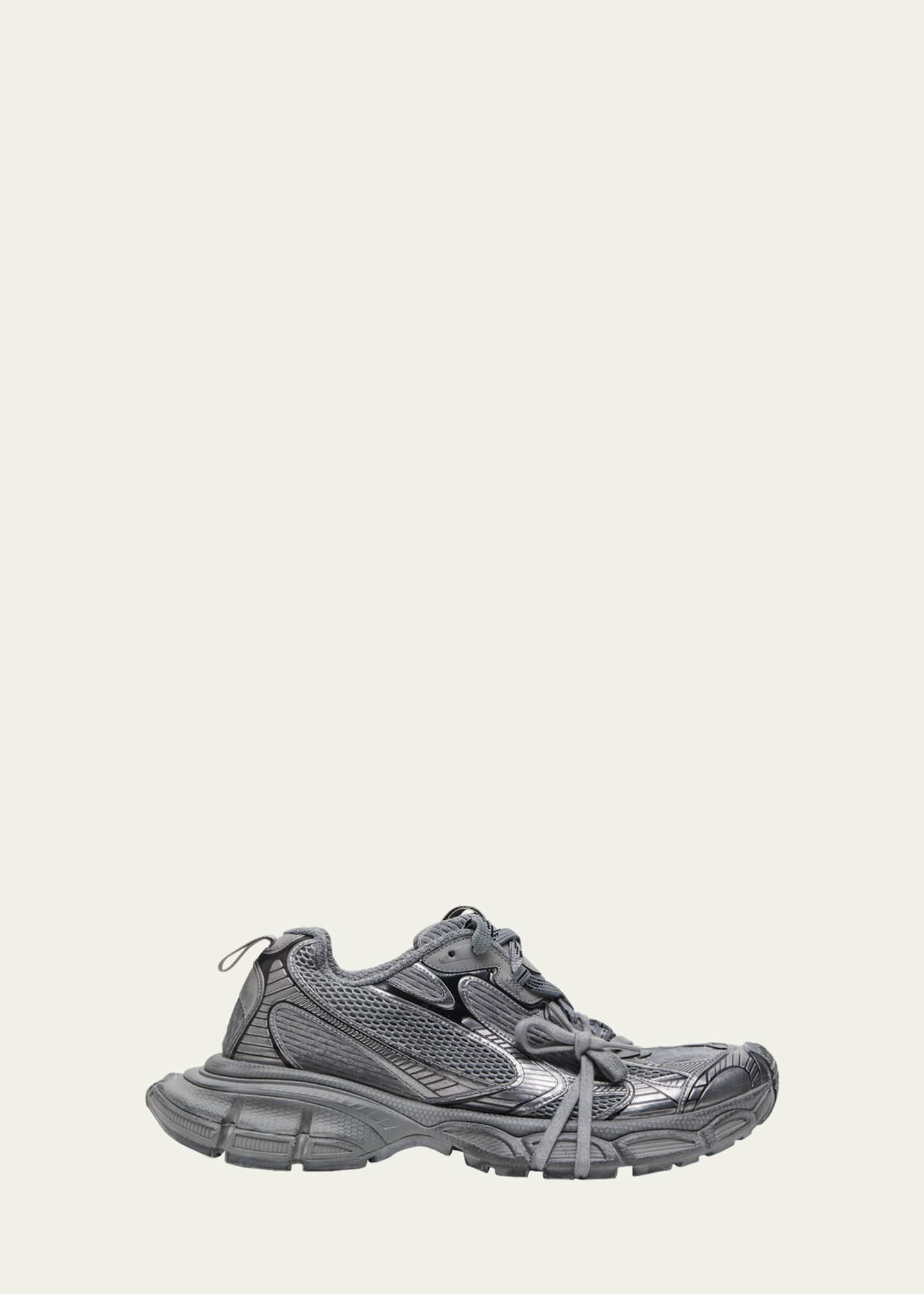 Balenciaga Men's 3XL Low-Top Mesh Sneakers - Bergdorf Goodman